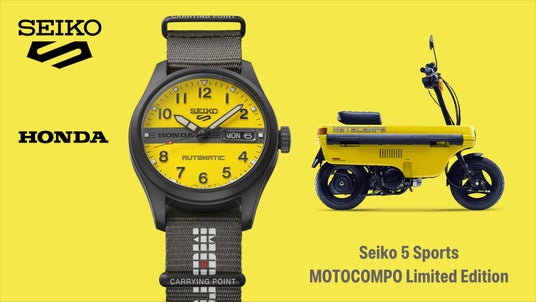 <セイコー 5スポーツ>より、「ホンダ モトコンポ」とのコラボレーション限定モデルを発売 <セイコー 5スポーツ>より、「ホンダ モトコンポ」とのコラボレーション限定モデルを発売