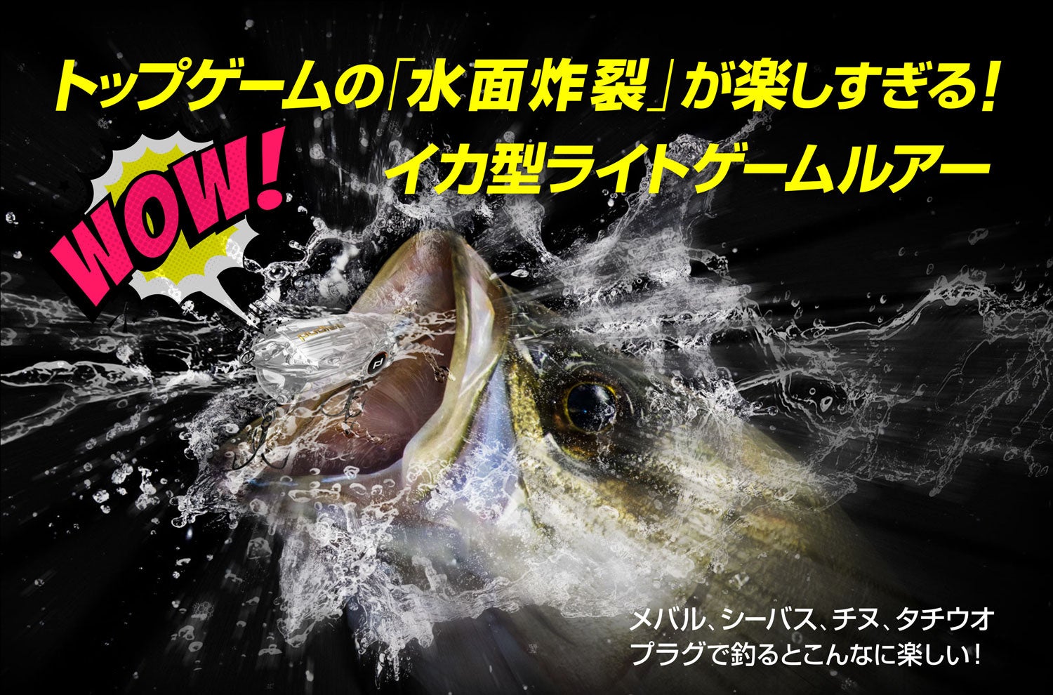 水面炸裂の興奮がクセになる！