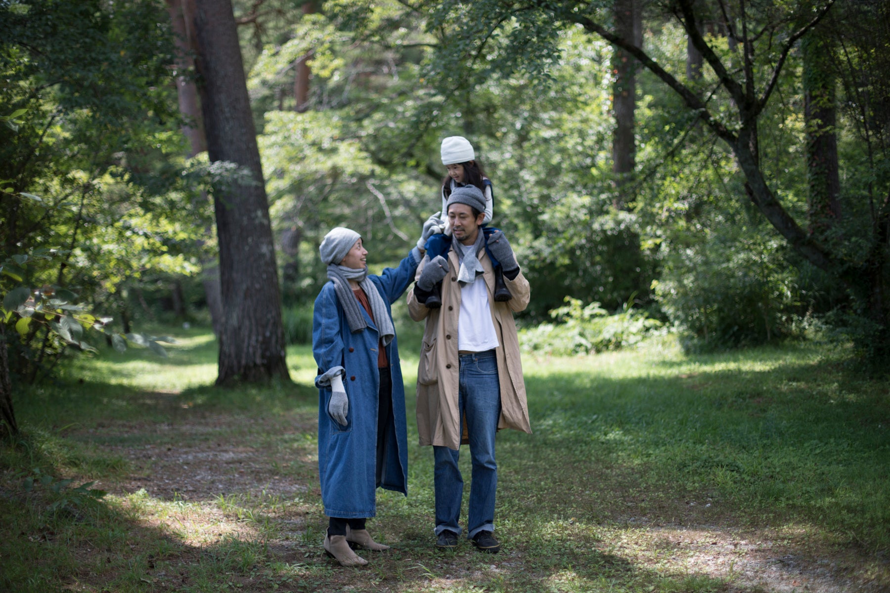 家族で使える優しいサイズ展開