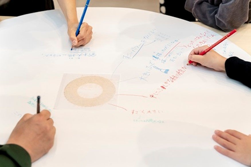 2022年CONNECT⇄_筆談鑑賞会「かく⇄みる⇄つながる」の様子