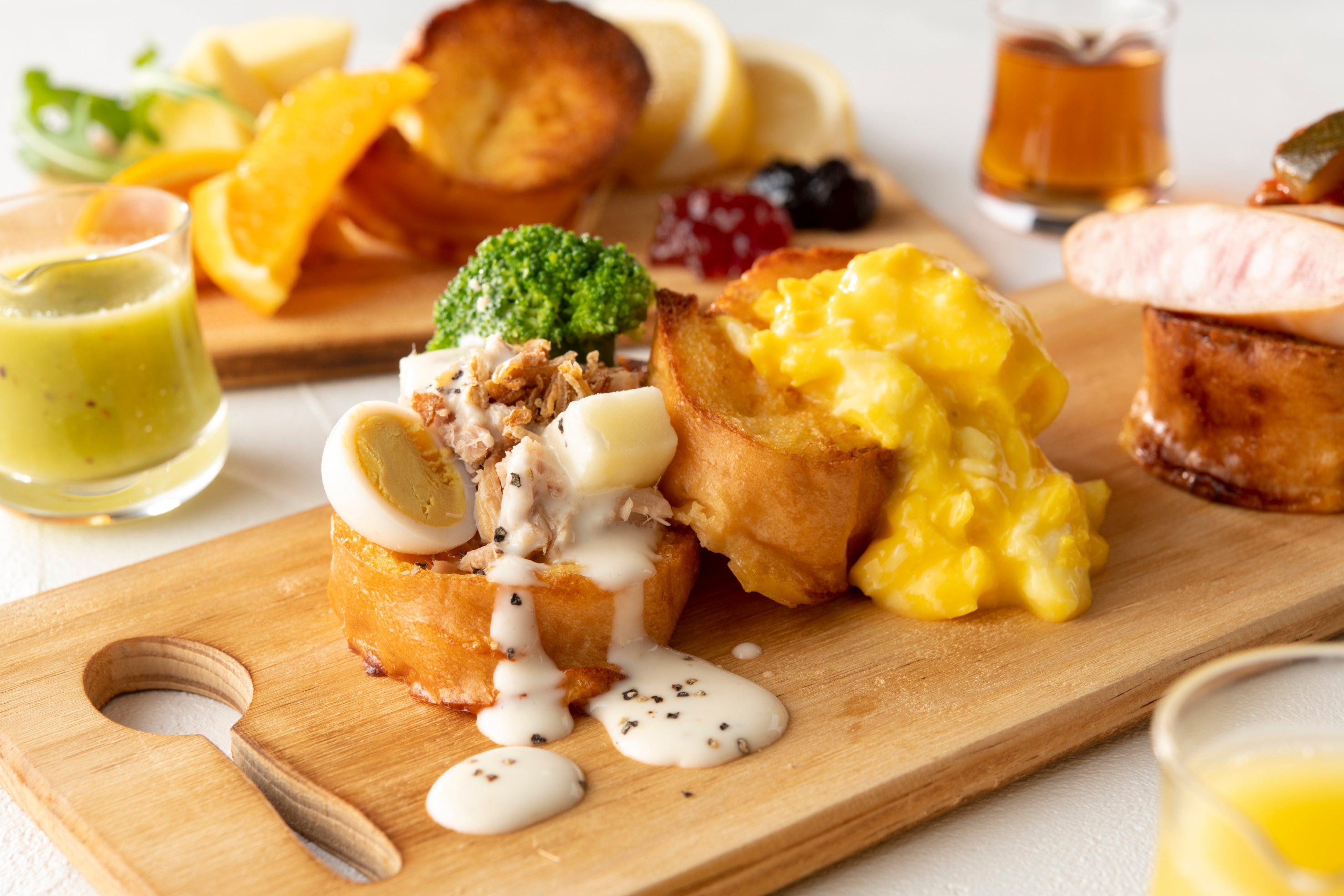 人気のふわとろ食感「フレンチトースト」