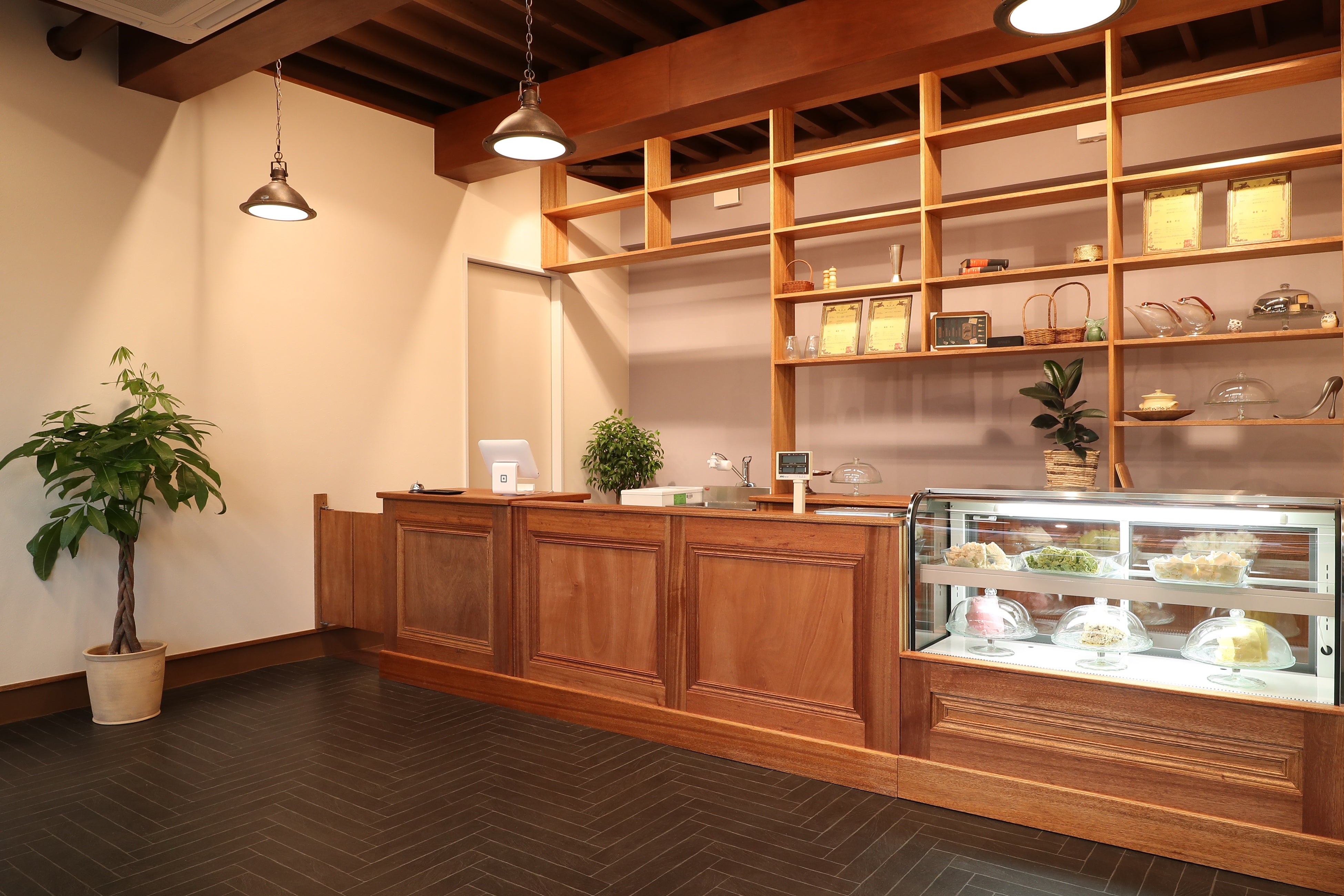 店内量り売りスペース