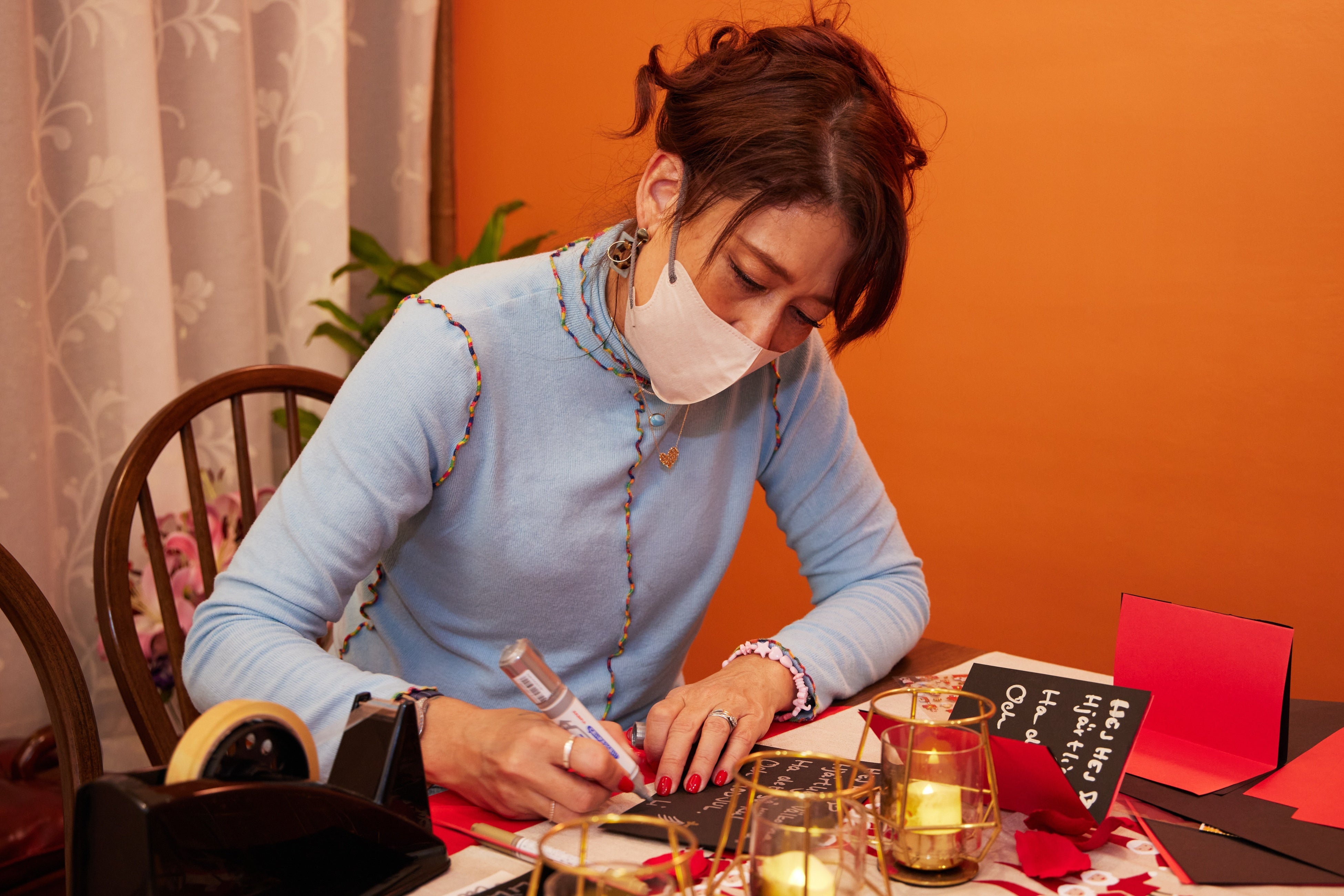 LiLiCoさん自ら店内を装飾