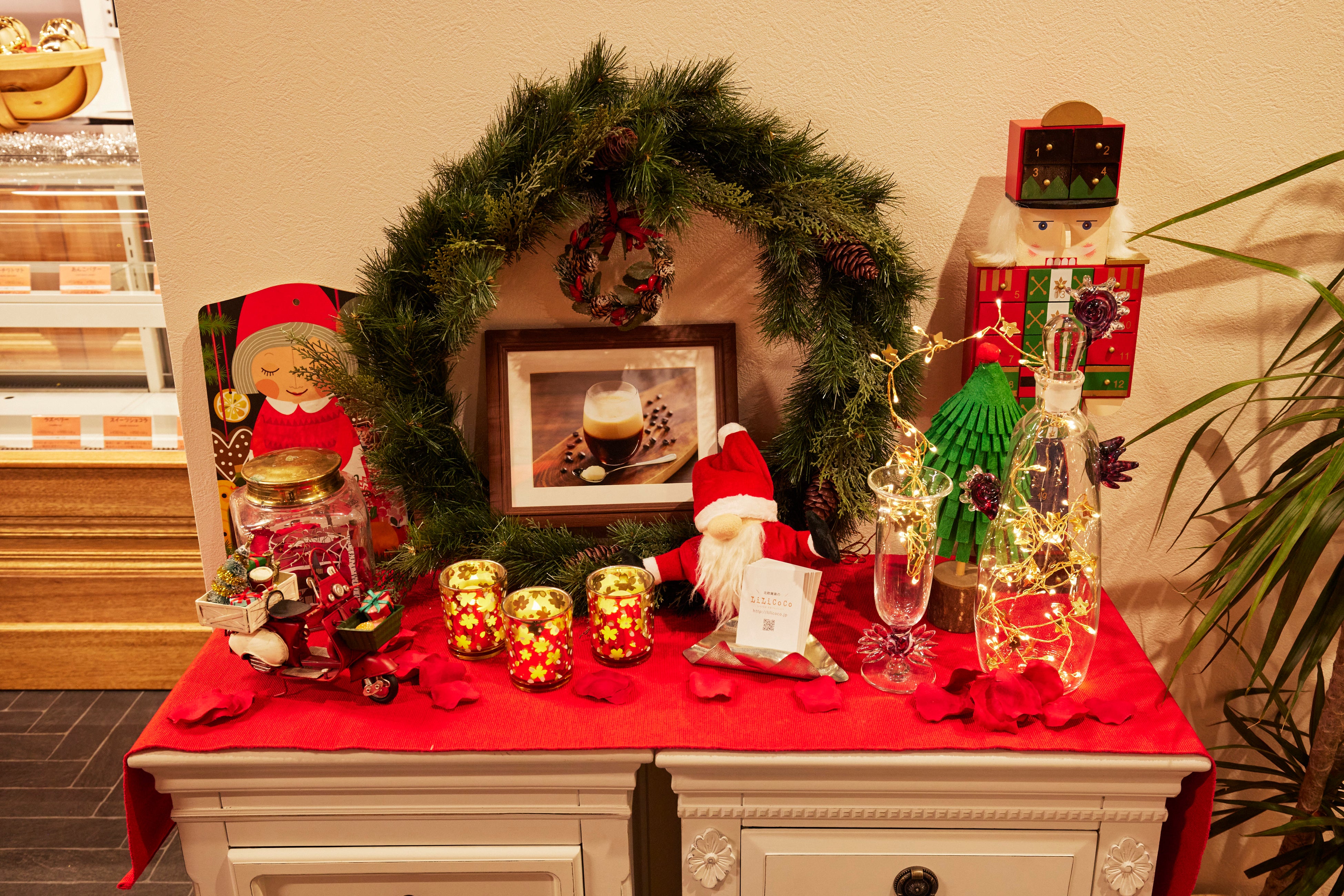 店内装飾の一部