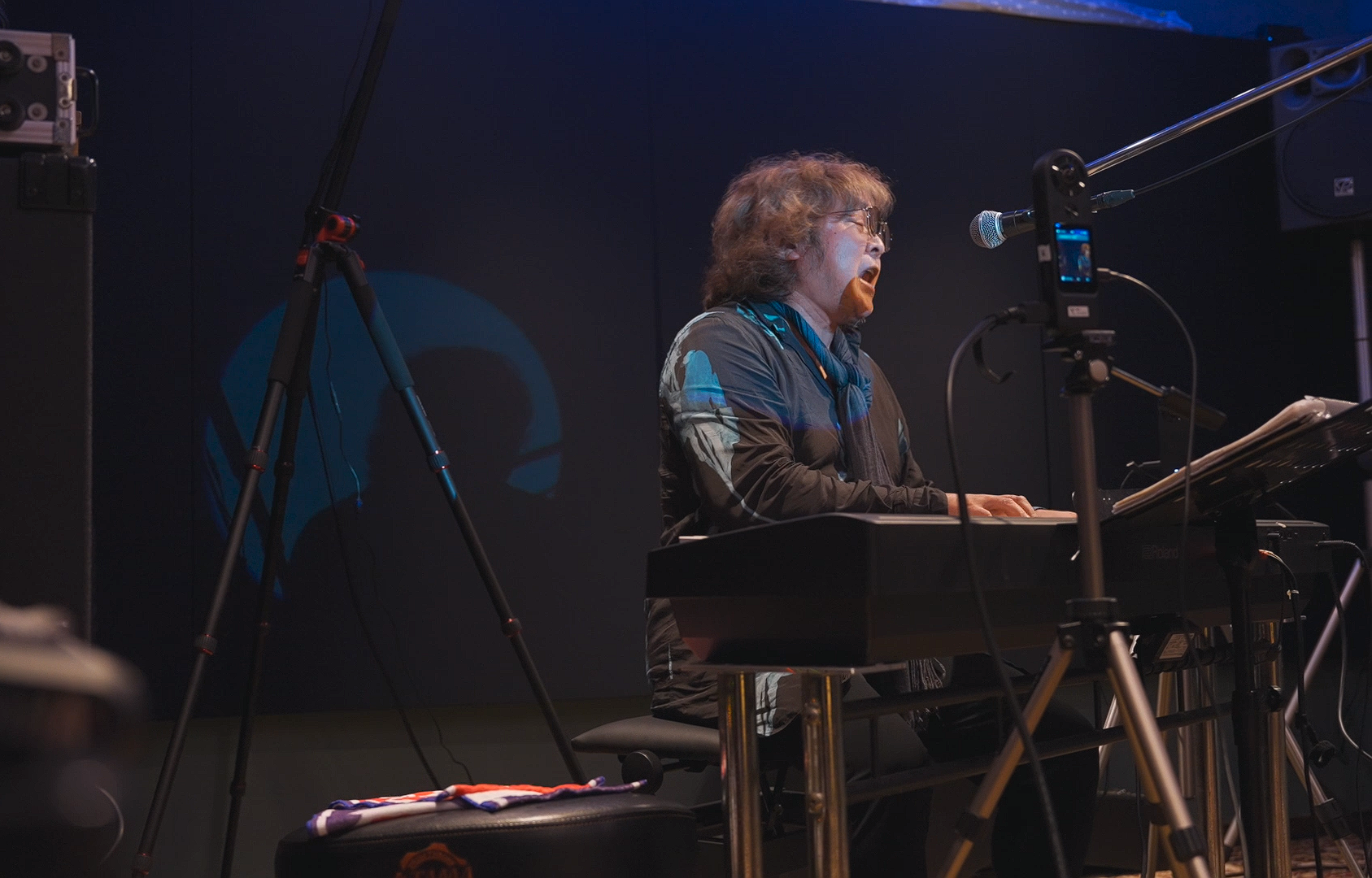 スタジオ収録の様子