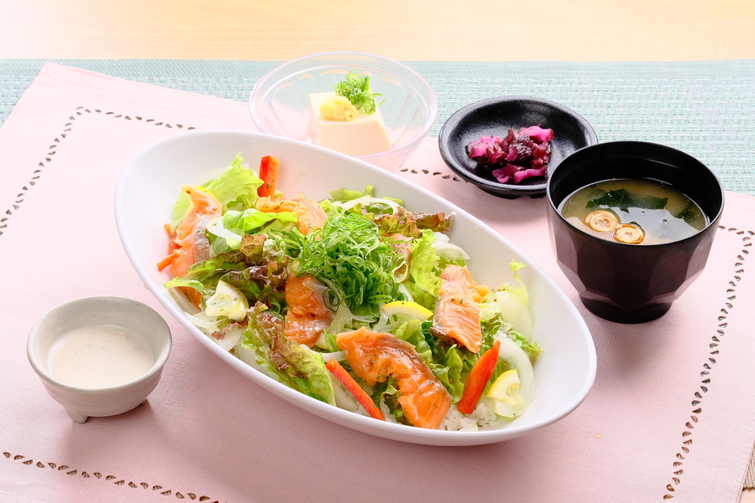 ピンクリボン サラダライスセット