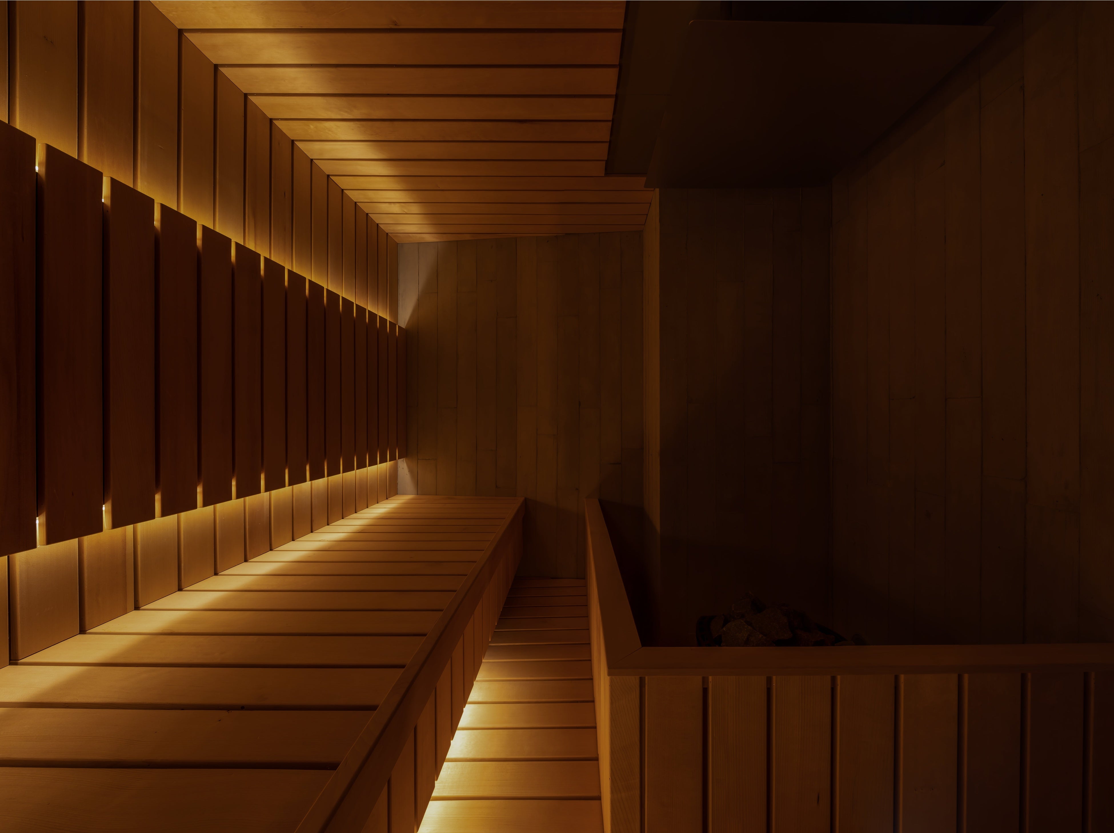 広々としたサウナ室（VIPルーム）