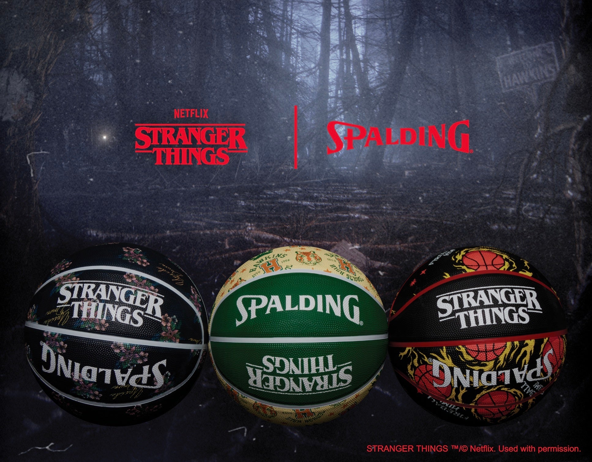 STRANGER THINGS X SPALDING MAIN 1