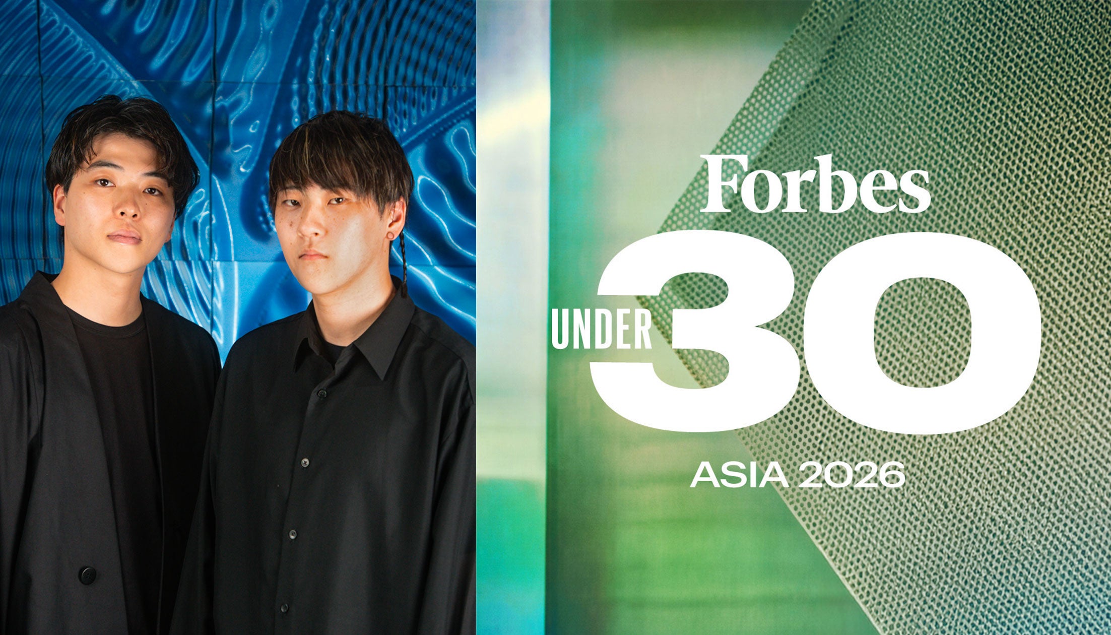 『Forbes 30 Under 30 Asia 2026』THE ARTS 部門に 株式会社積彩 創業者 大日方伸・江口壮哉 が選出