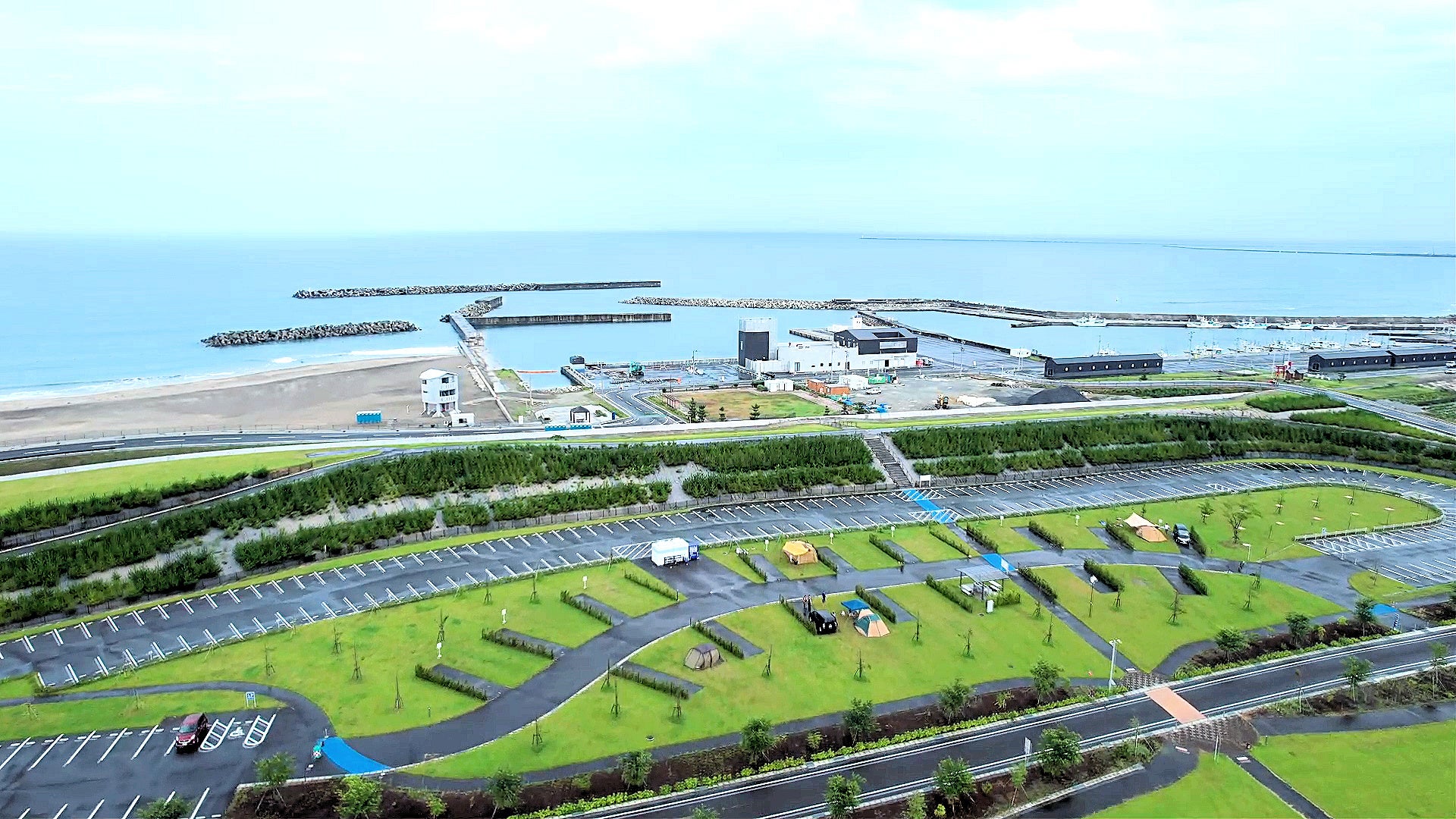 釣師浜防災緑地公園キャンプ場