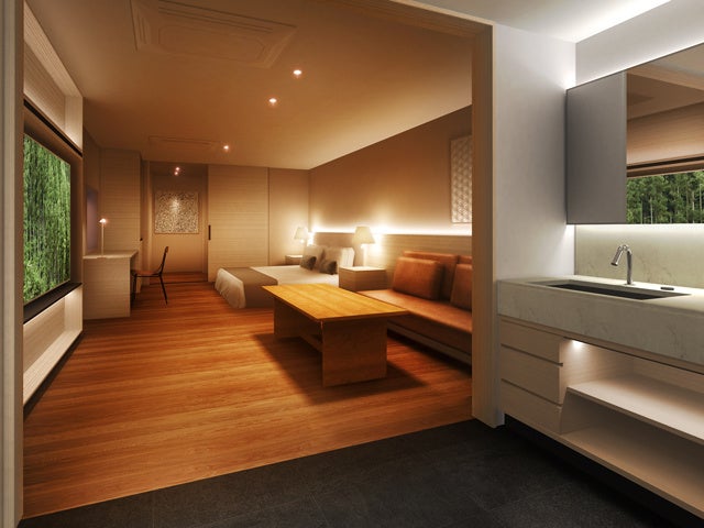 東館・銀泉半露天特別室「葵」(63平米)