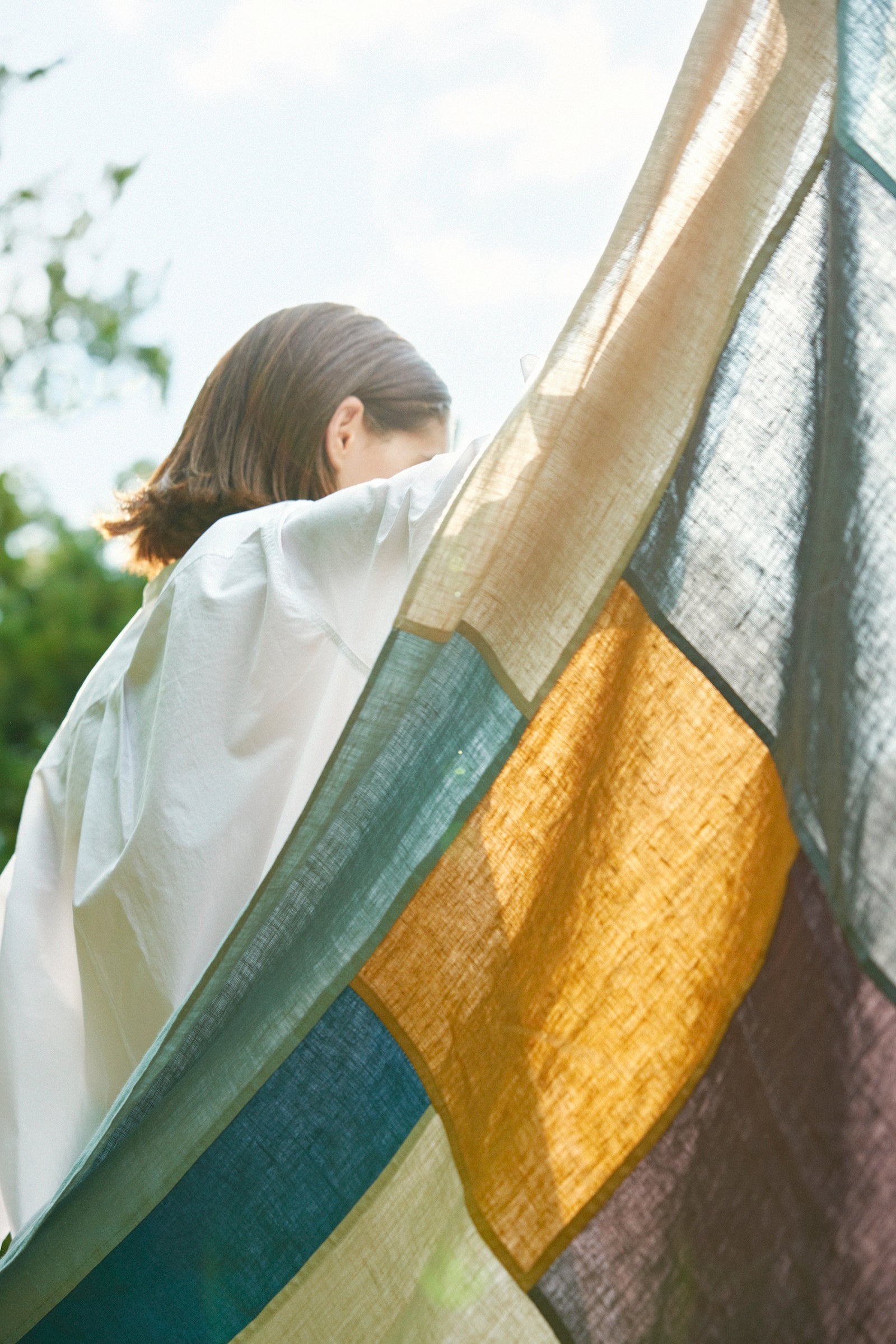 “eterble patchwork Multi cloth”　マルチクロス 価格：22,000（税込）