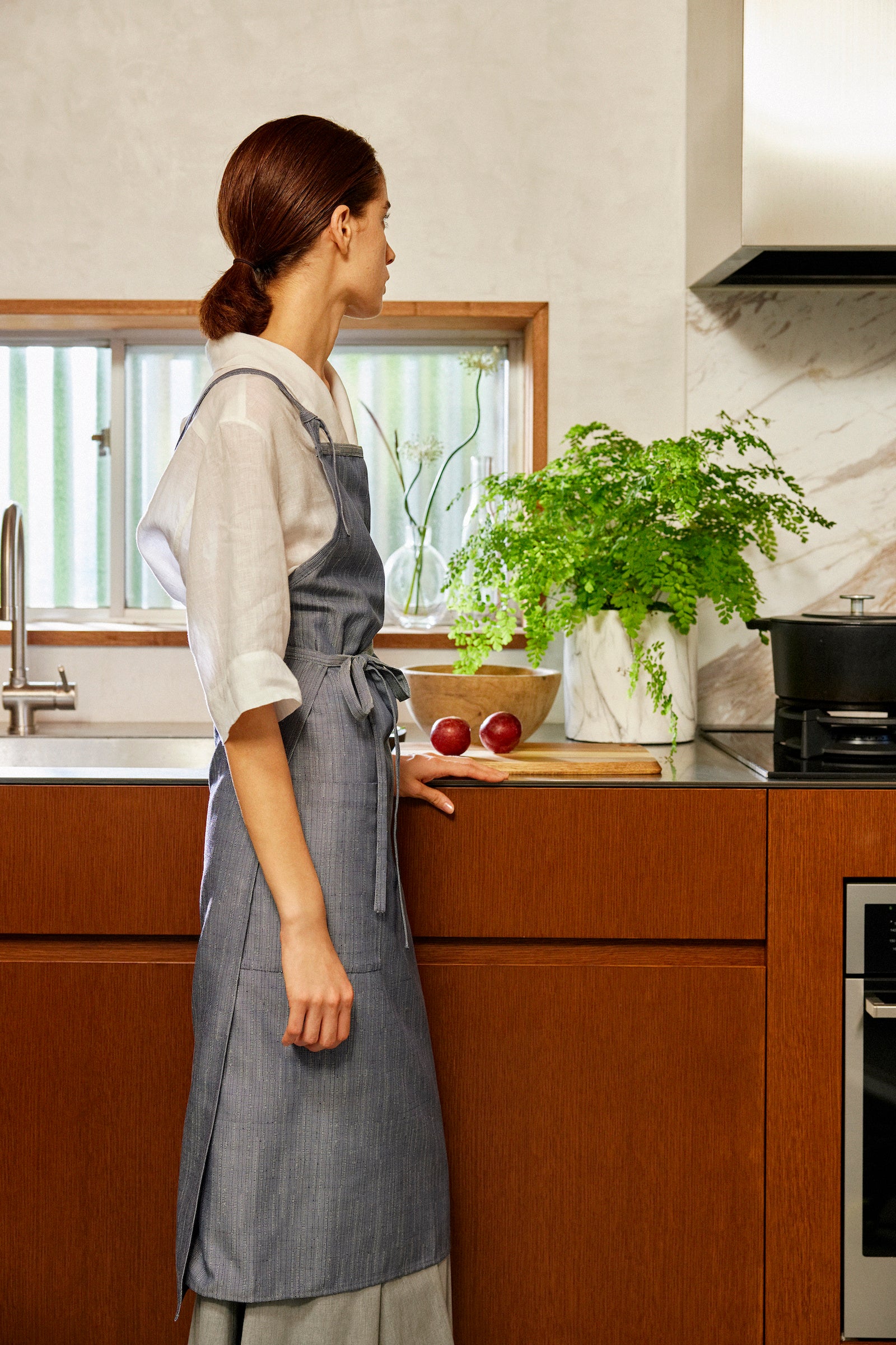 “eterble life” エプロン　　　　　価格：16,500（税込）