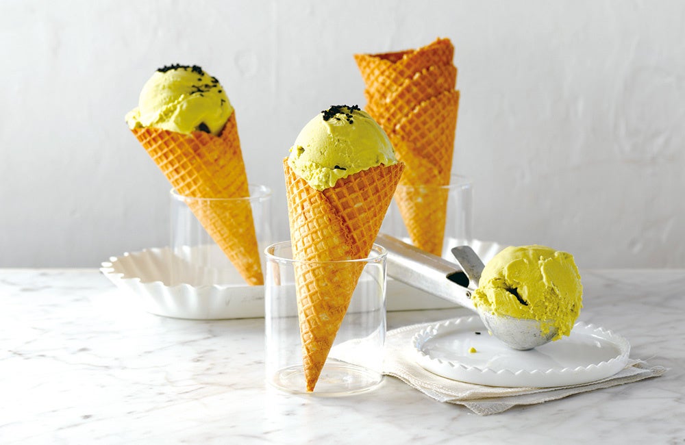 レシピ：抹茶＆アボカドアイスクリーム