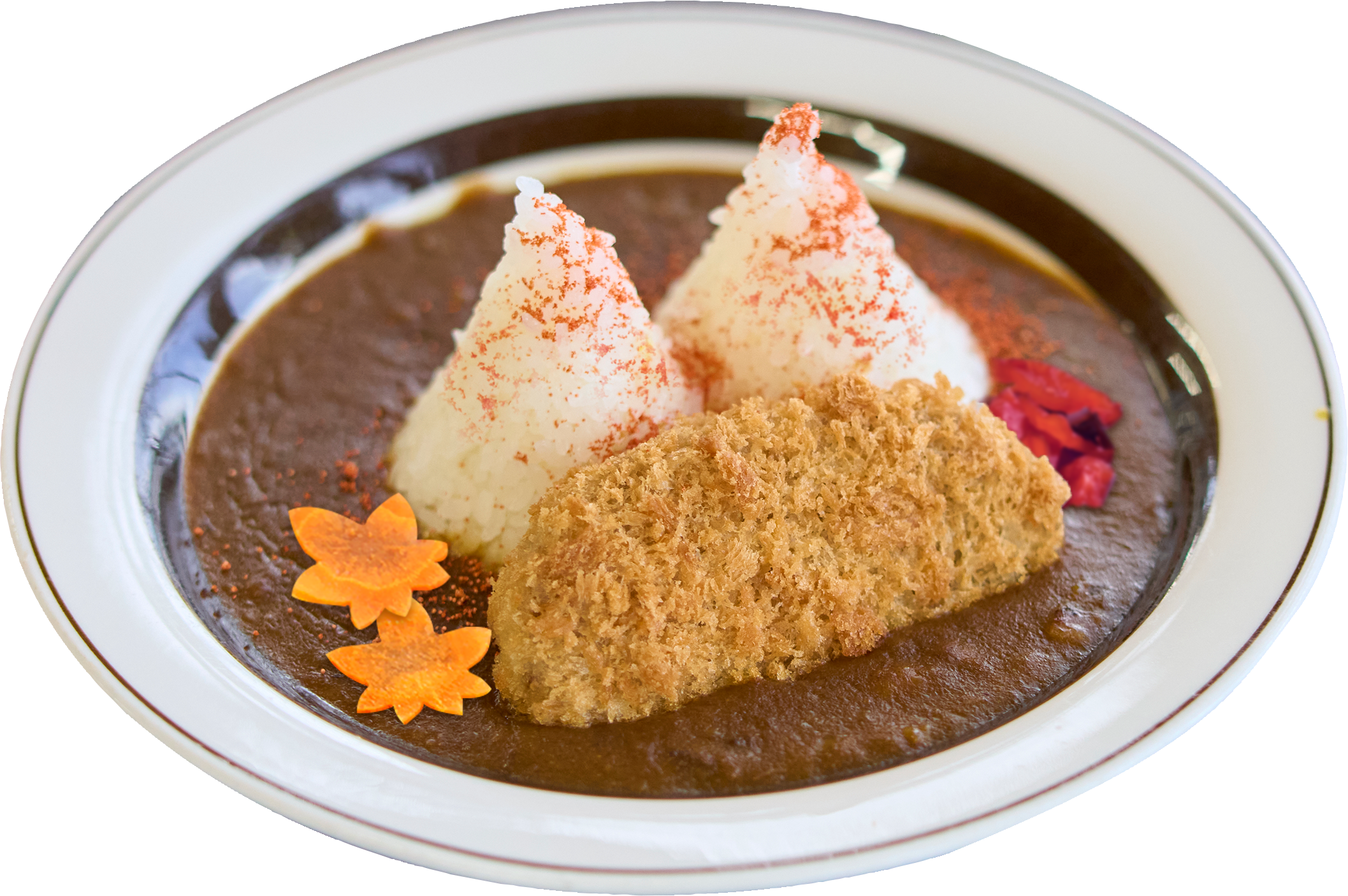 つくば山カレー紅葉仕立て