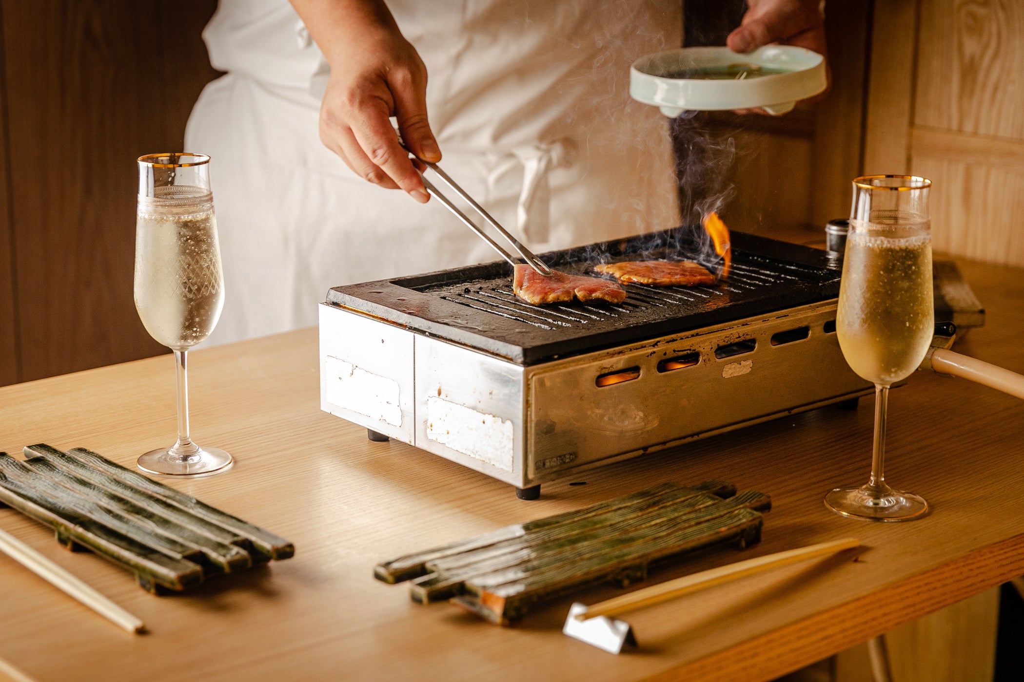 コースは焼師が焼く
