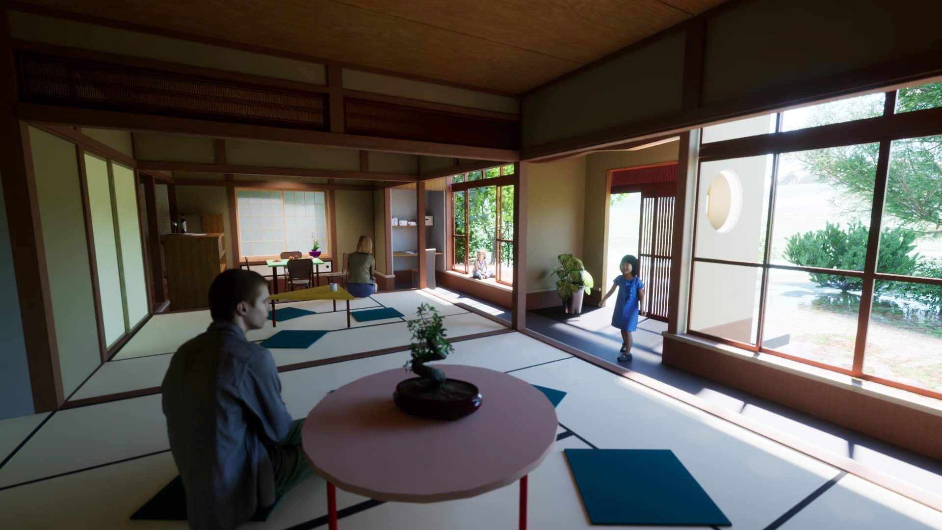 約100平米（2LDK）の離れ