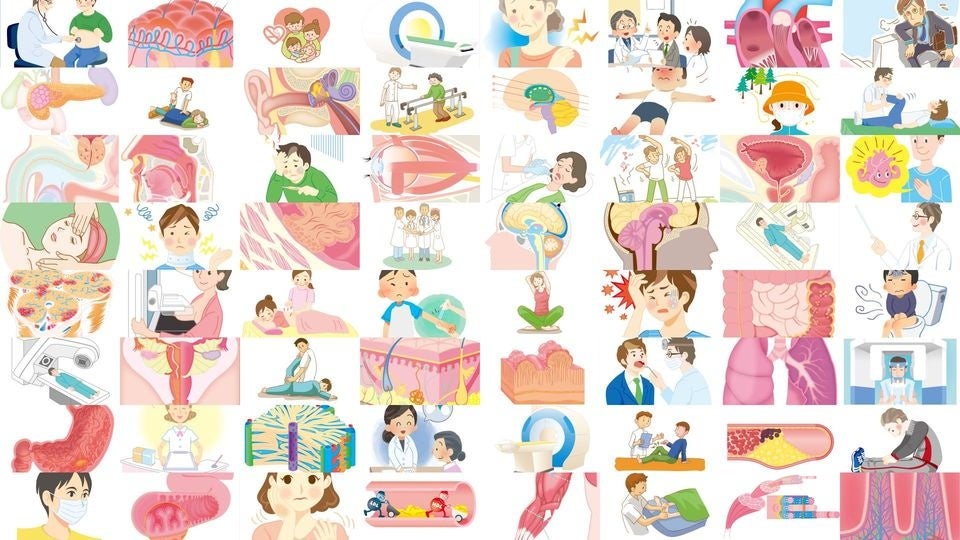 Medic Artのイラスト素材（一例）