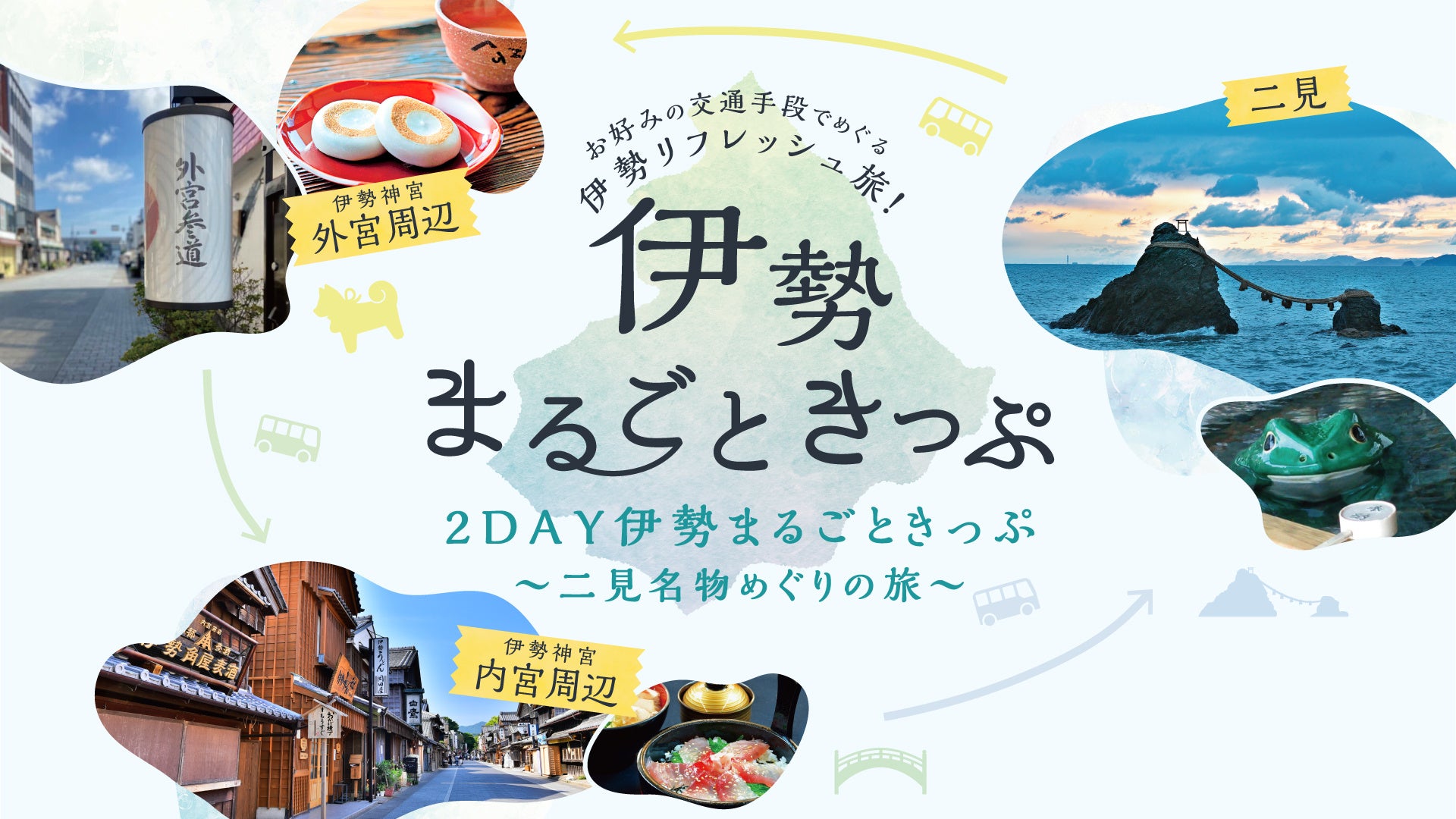 伊勢まるごときっぷ　〜二見名物めぐり〜