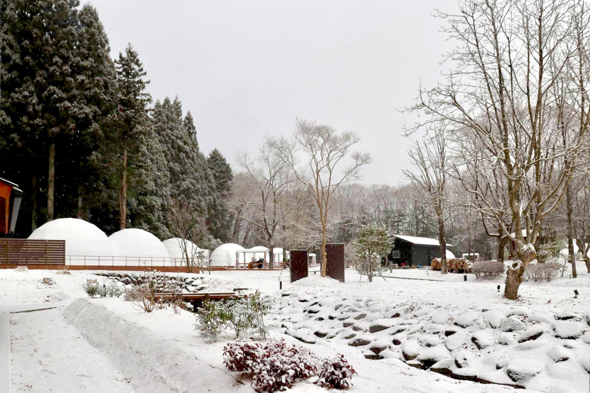 【Winter】雪のグランピング2023～ドームテント～