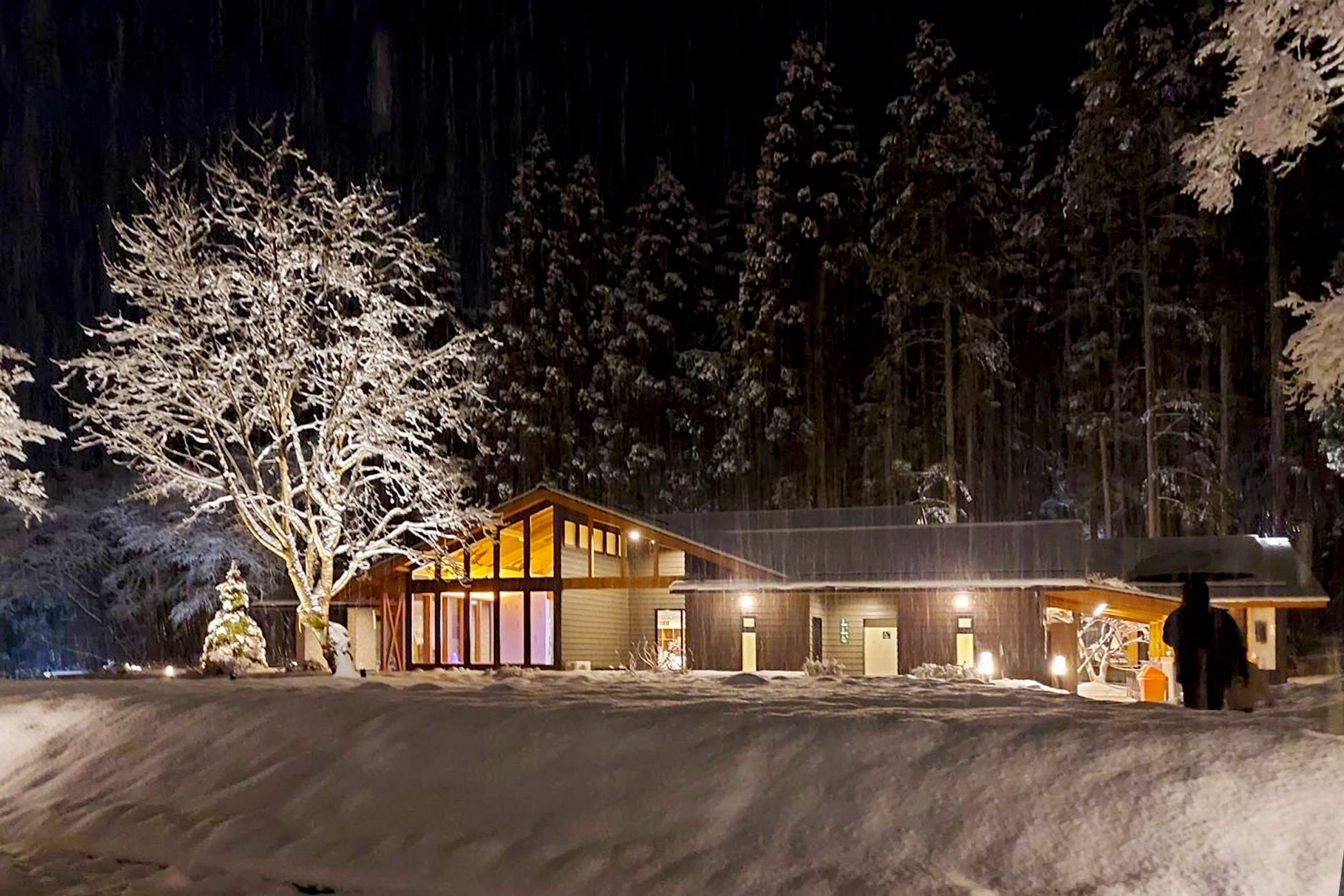 【Winter】雪のグランピング2023～管理棟～