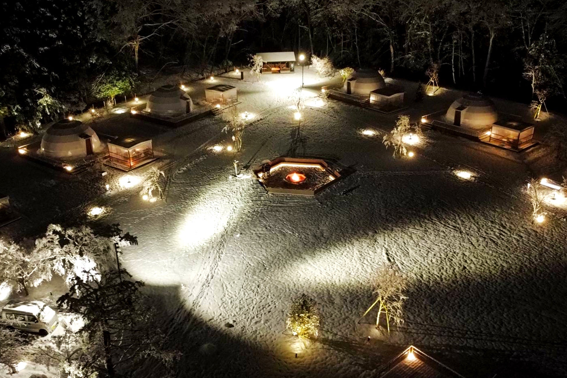 【Winter】雪のグランピング2023～キャンプファイヤー～