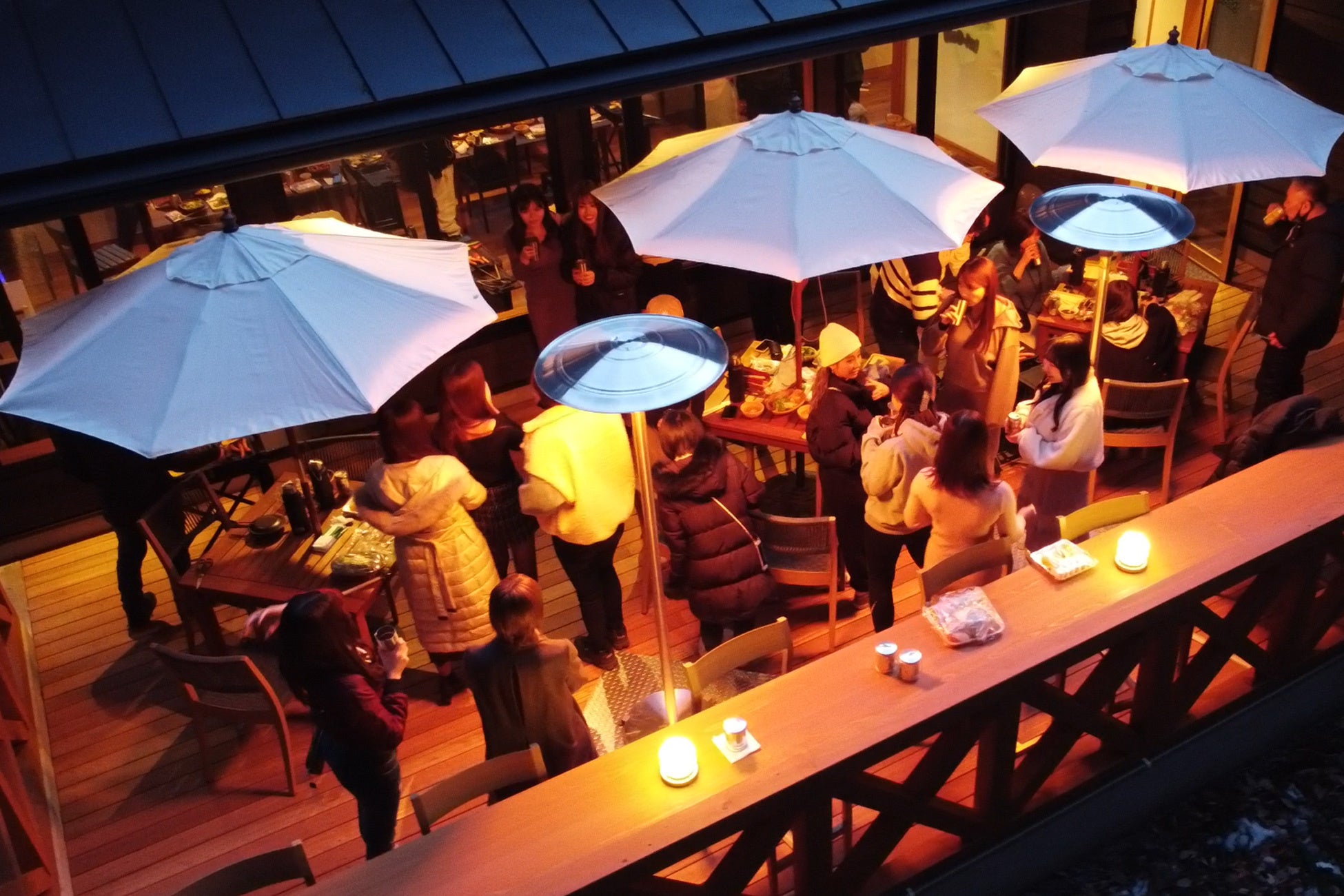 【Winter】雪のグランピング2023～ブリカフェオープンデッキ～