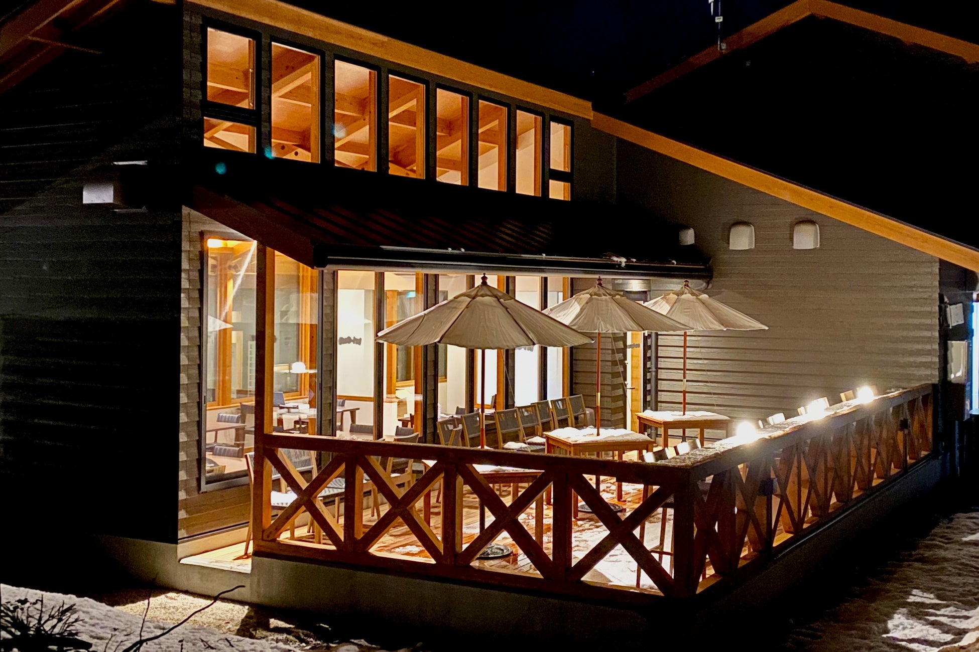 【Winter】雪のグランピング2023～ブリカフェオープンデッキ～