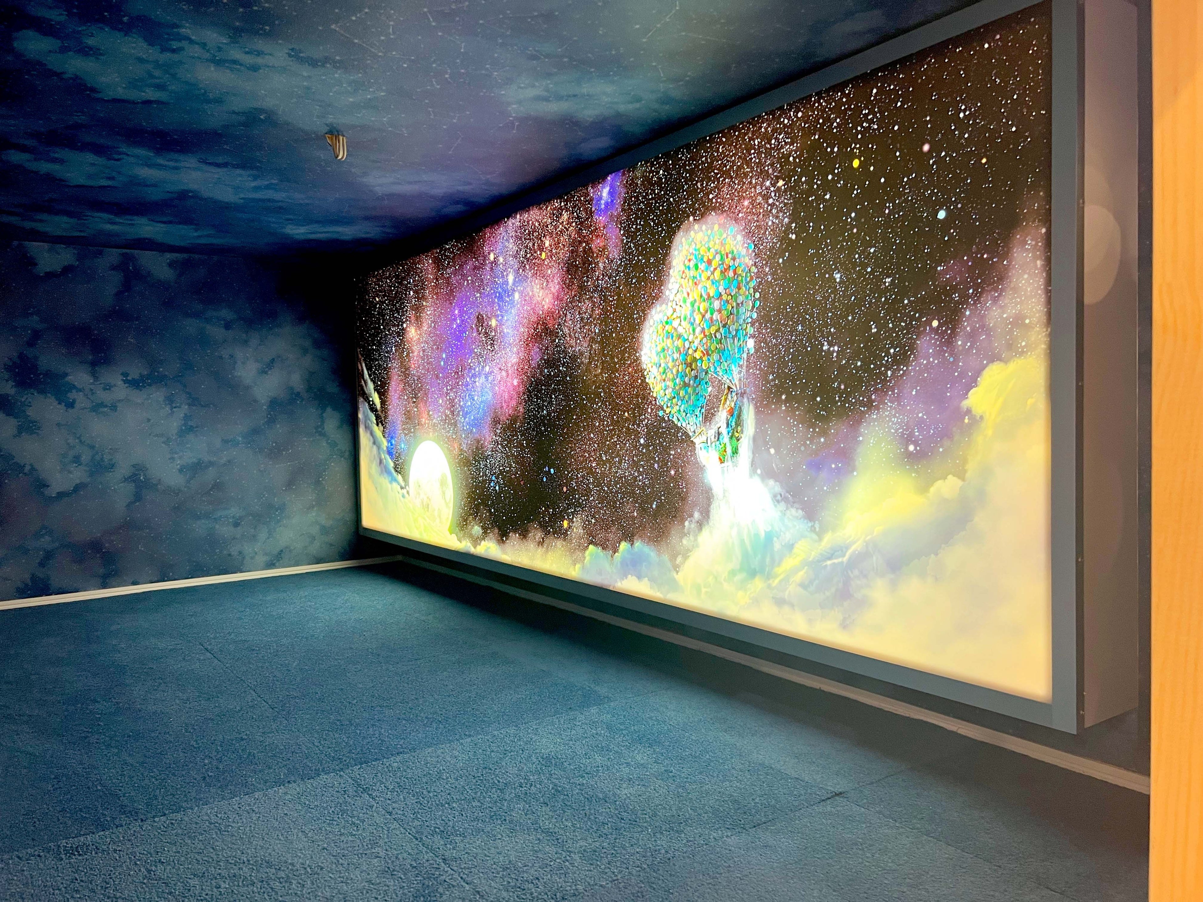 アートを感じながらゆっくりできるスペース