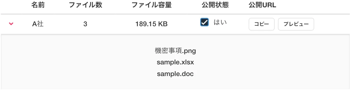 グループ管理機能