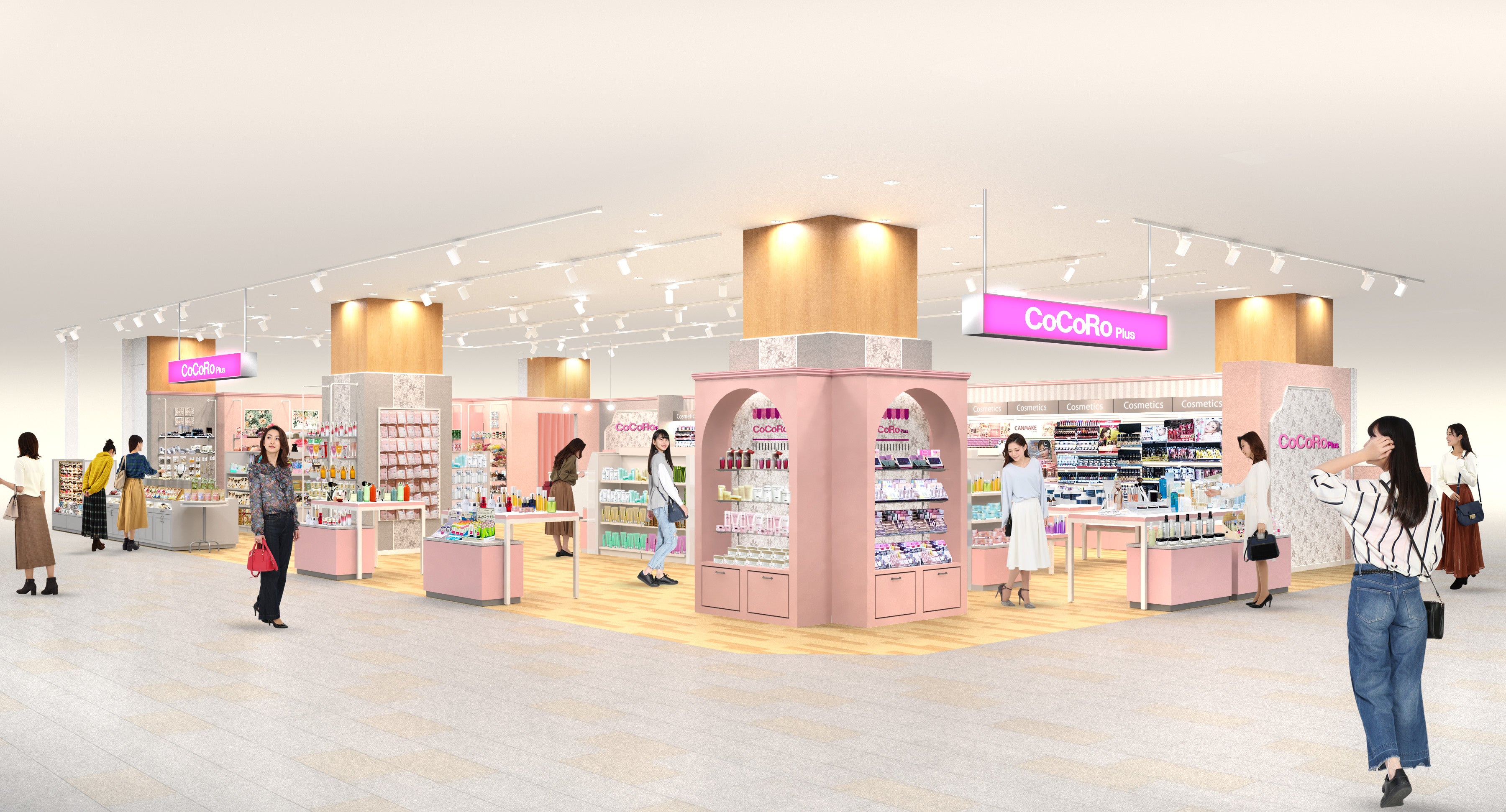 3月16日先行オープン　ココロプラスイメージパース