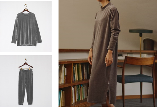 テネリータ オーガニックコットンベロア ルームウェア やわらかなコットンベロア: ｜オーガニックコットンタオル・ギフトの