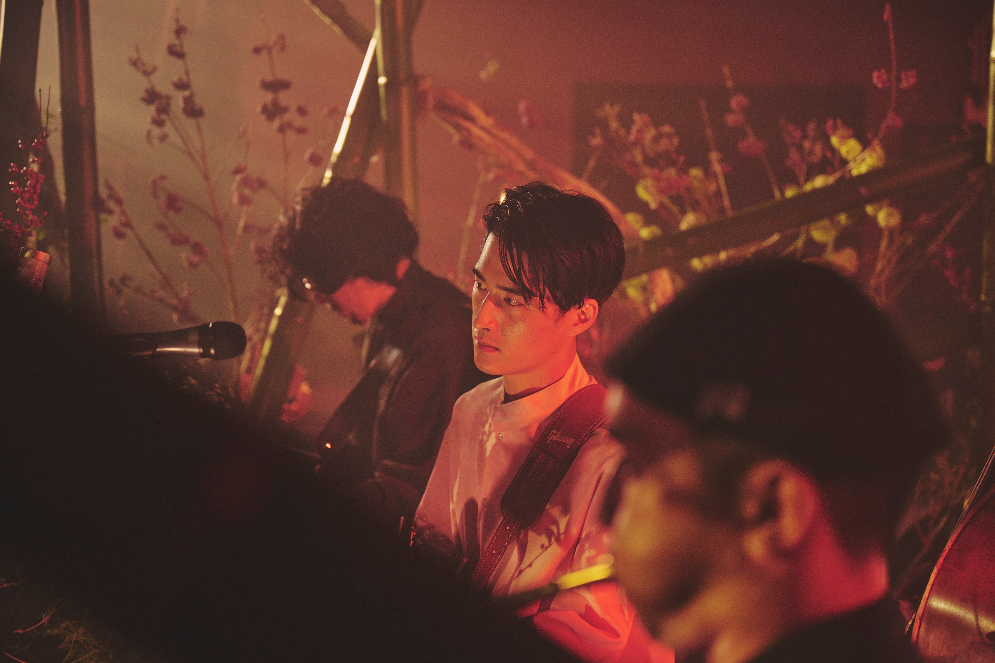 いけばなの中での演奏