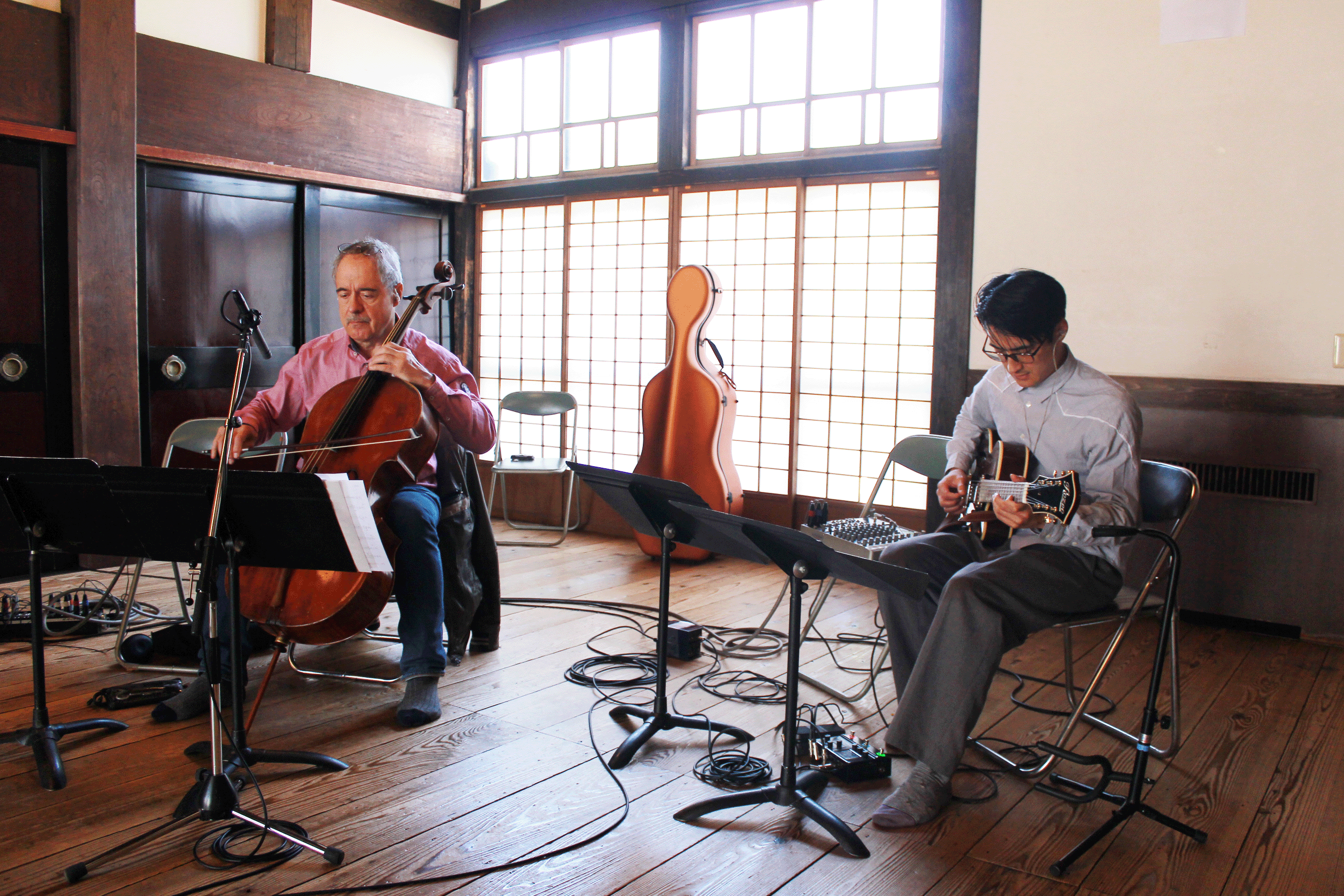 チェリストのルドビード・カンタ氏