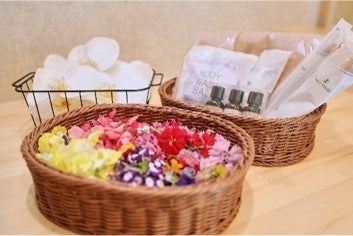 豊富に取りそろえたアメニティ