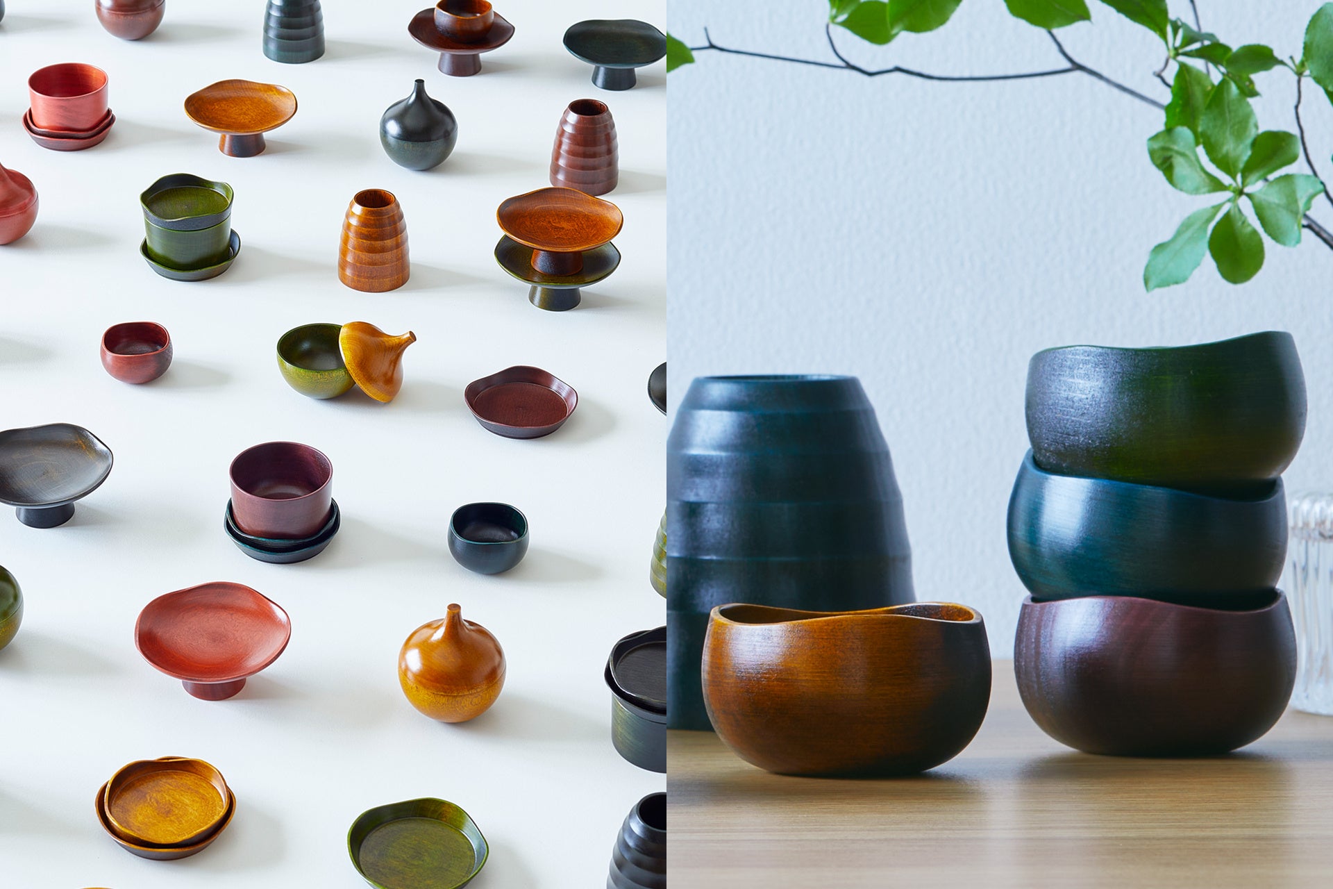 漆器 山中塗干菓子器色違い 漆器 山中塗干菓子器色違い 漆器 山中塗干菓子器色違い