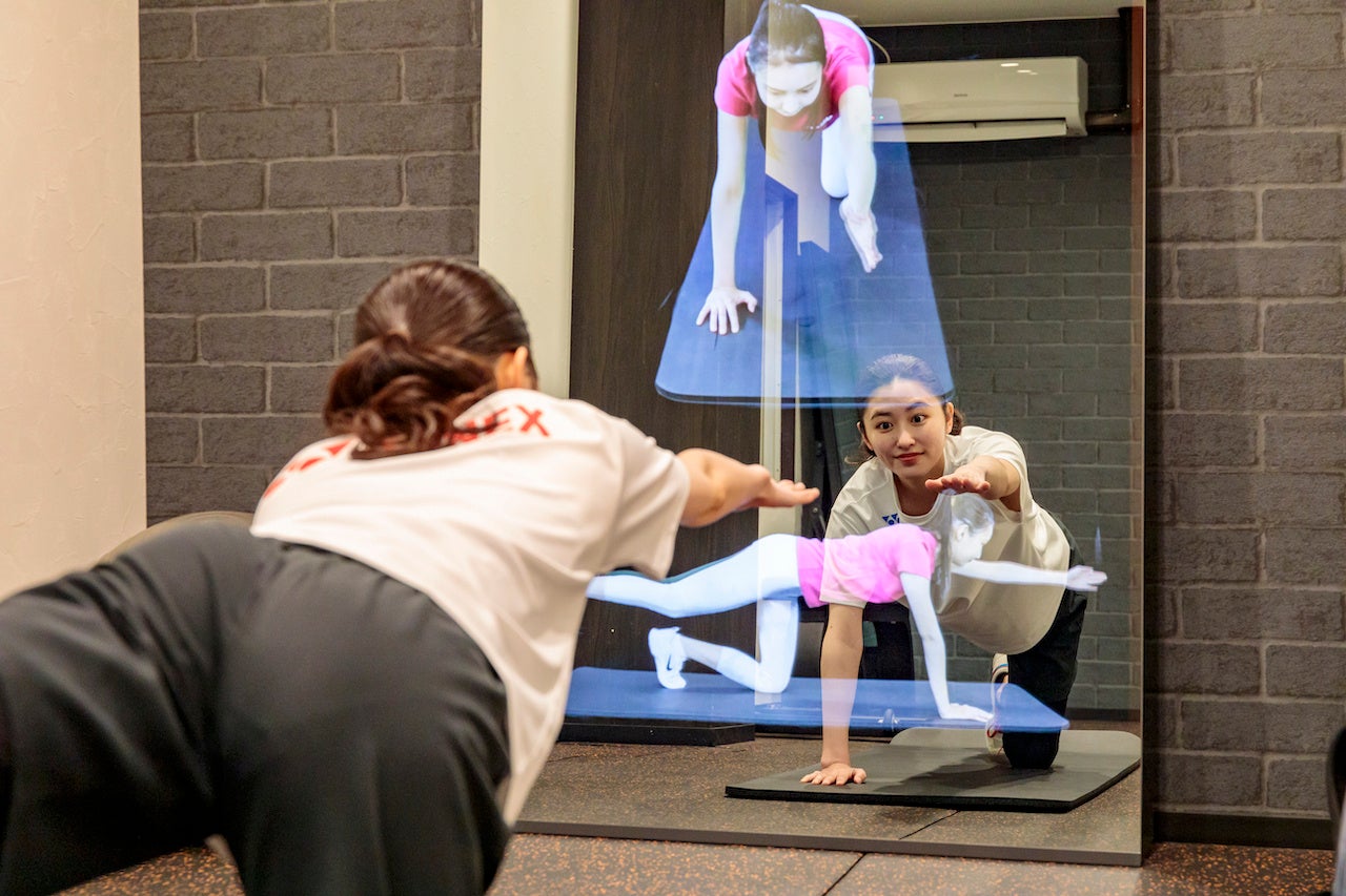 AIスマートミラー　ハコトレ