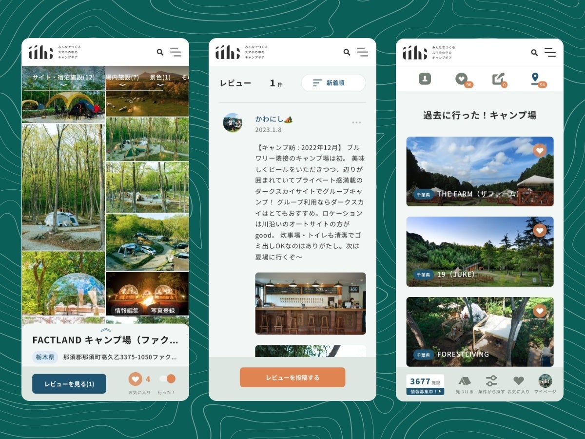 レビューの一例