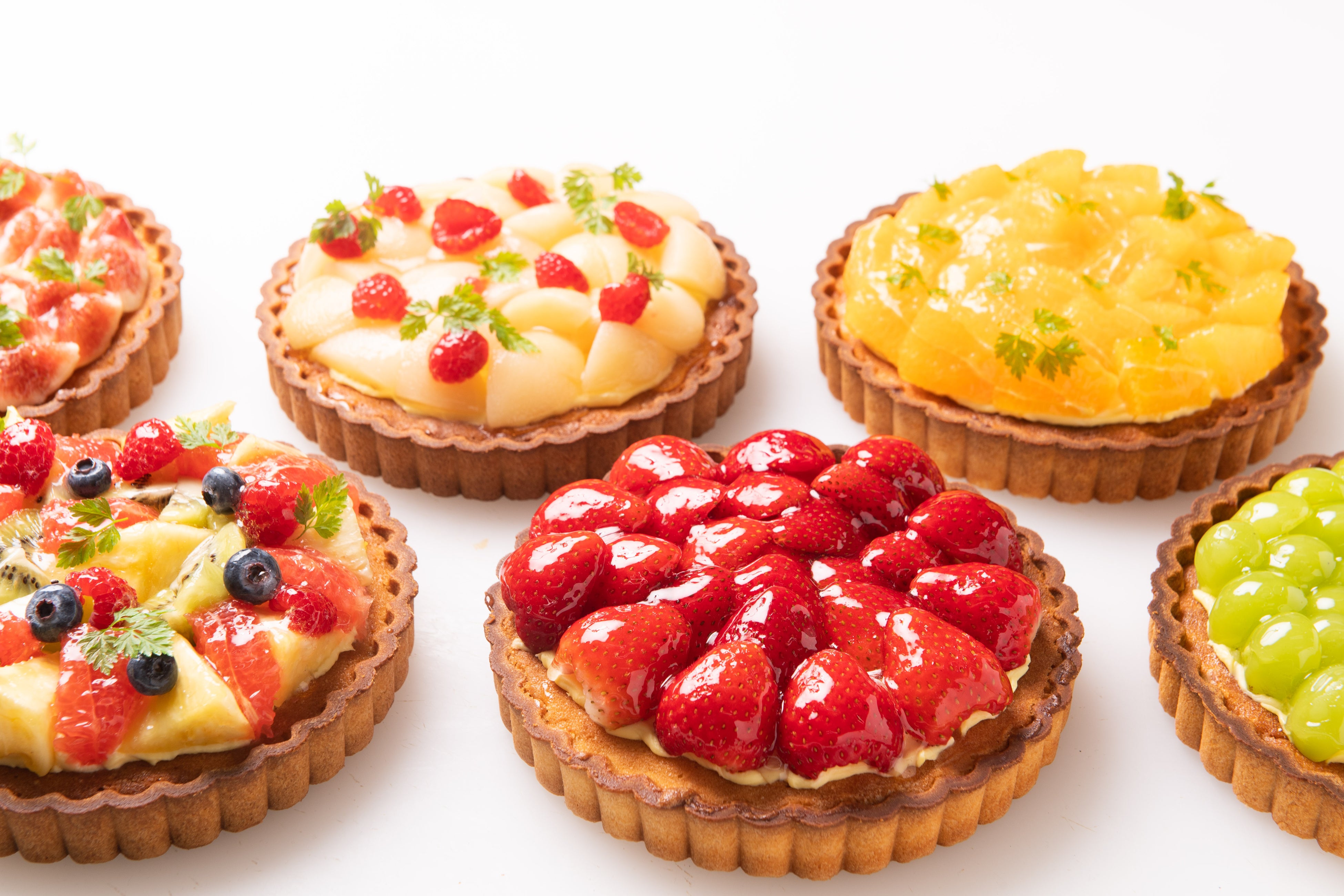 ホールタルト並び