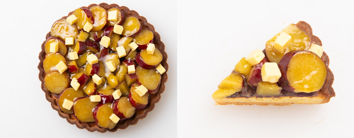 芋あんバタータルト＿ホール＆ピース