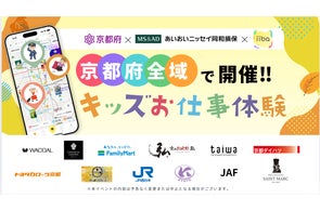 秋のこどもまんなか月間に 子どもたちの”なりたい!”を応援
子育てマップiibaが京都府内でお仕事体験イベントを開催