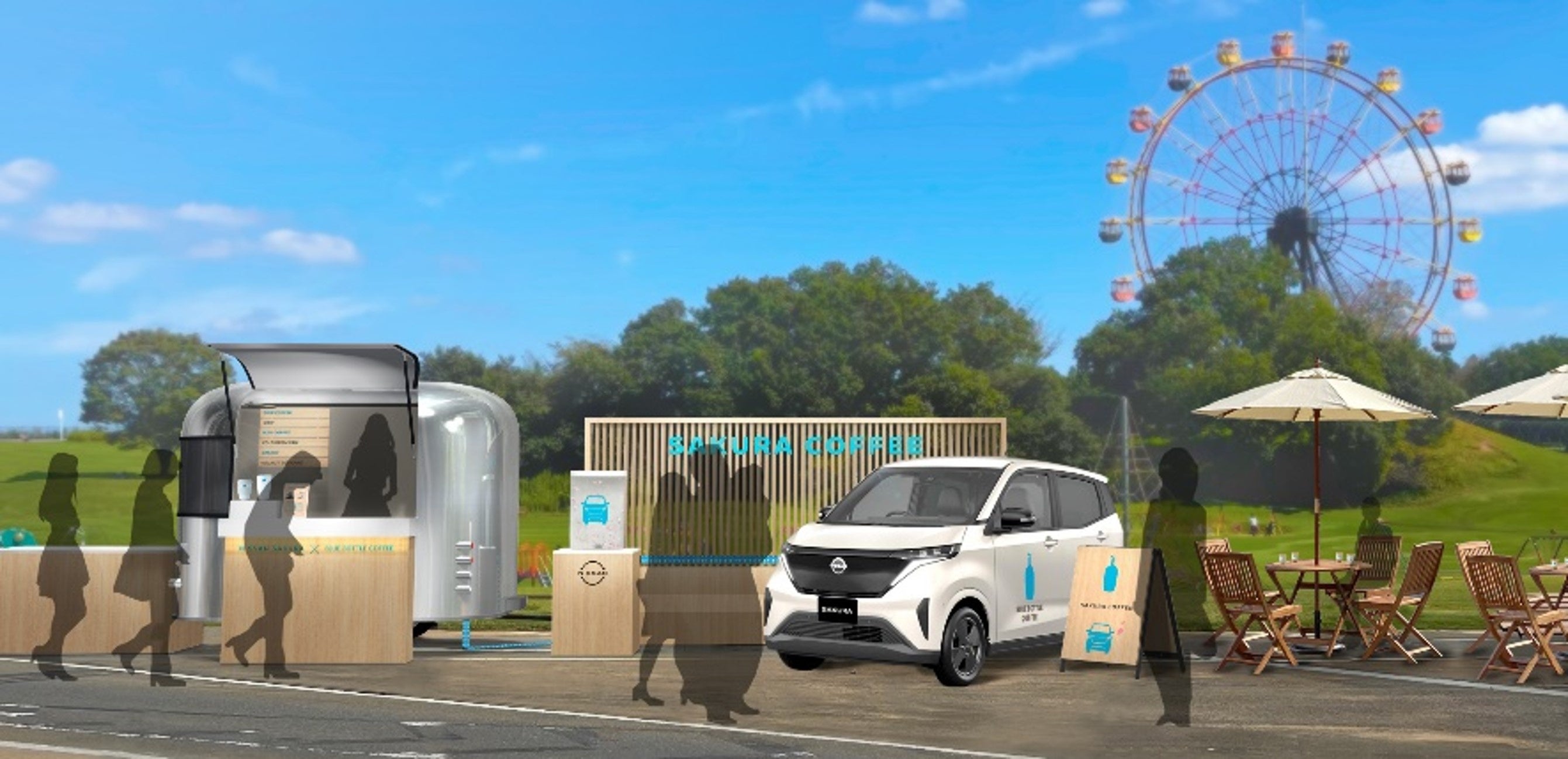 移動型店舗「SAKURA COFFEE」イメージ