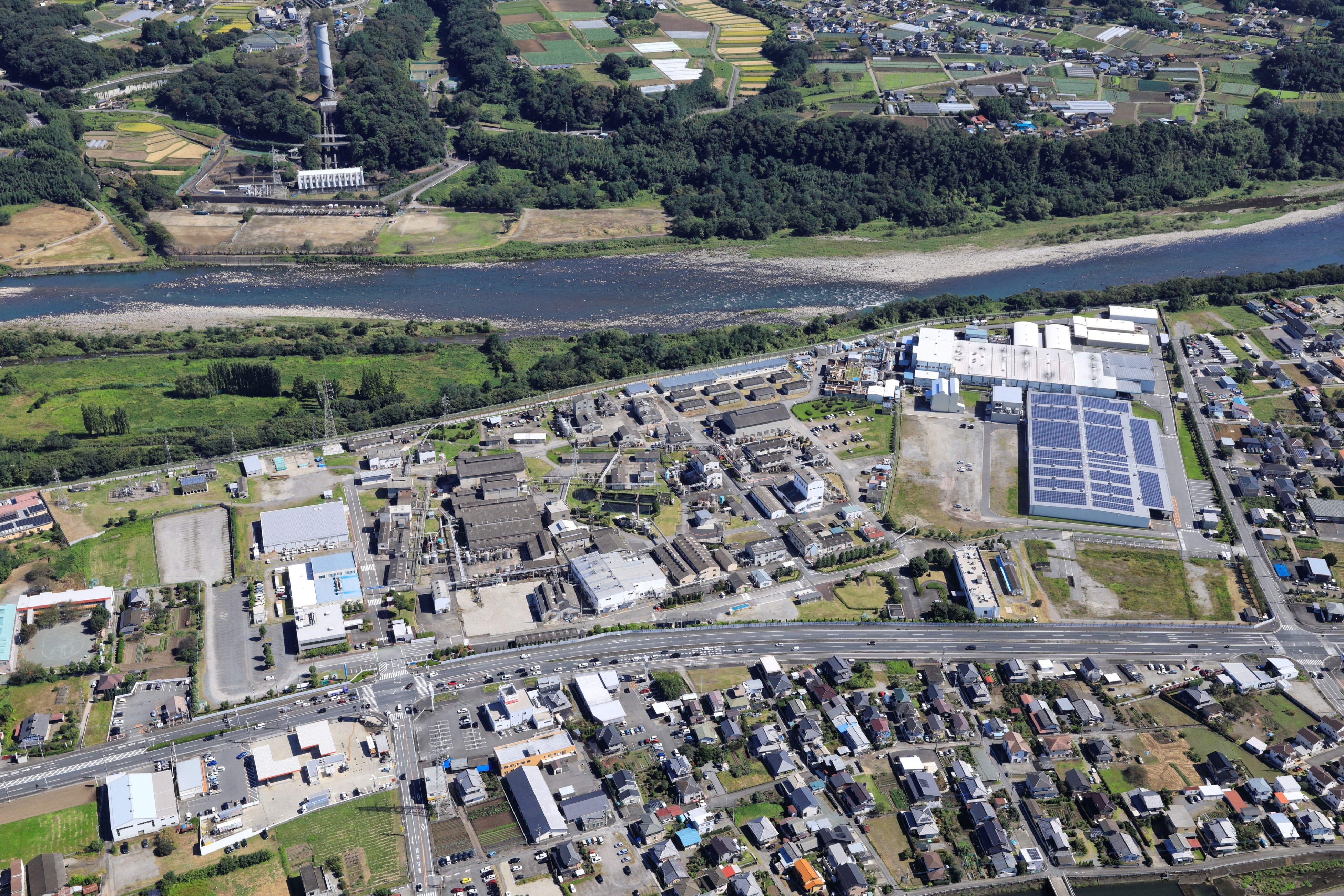 第二電池試験所建設予定の日本カーリット群馬工場全景