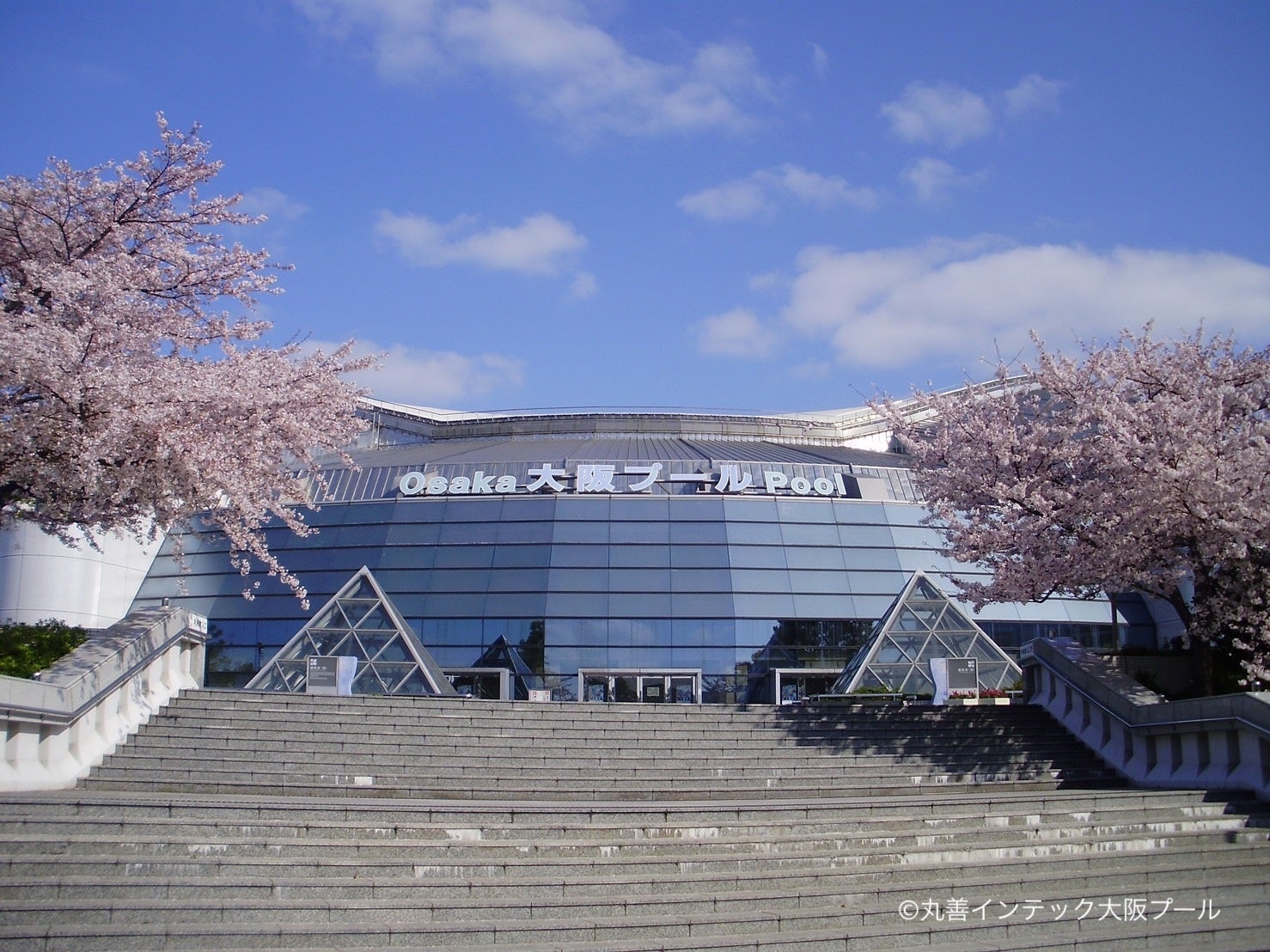 丸善インテック大阪プール外観