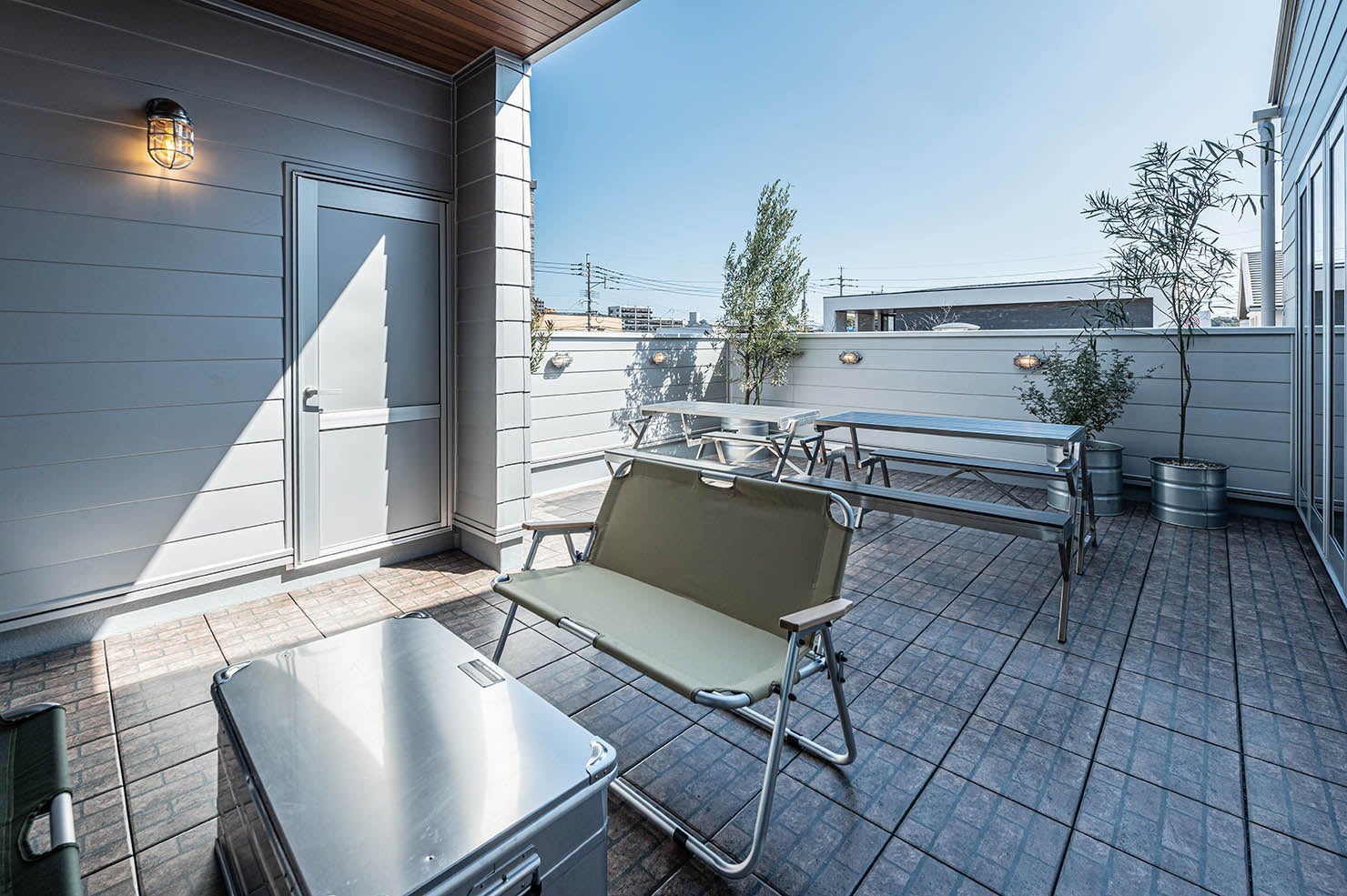 オリジナルバルコニー床タイル