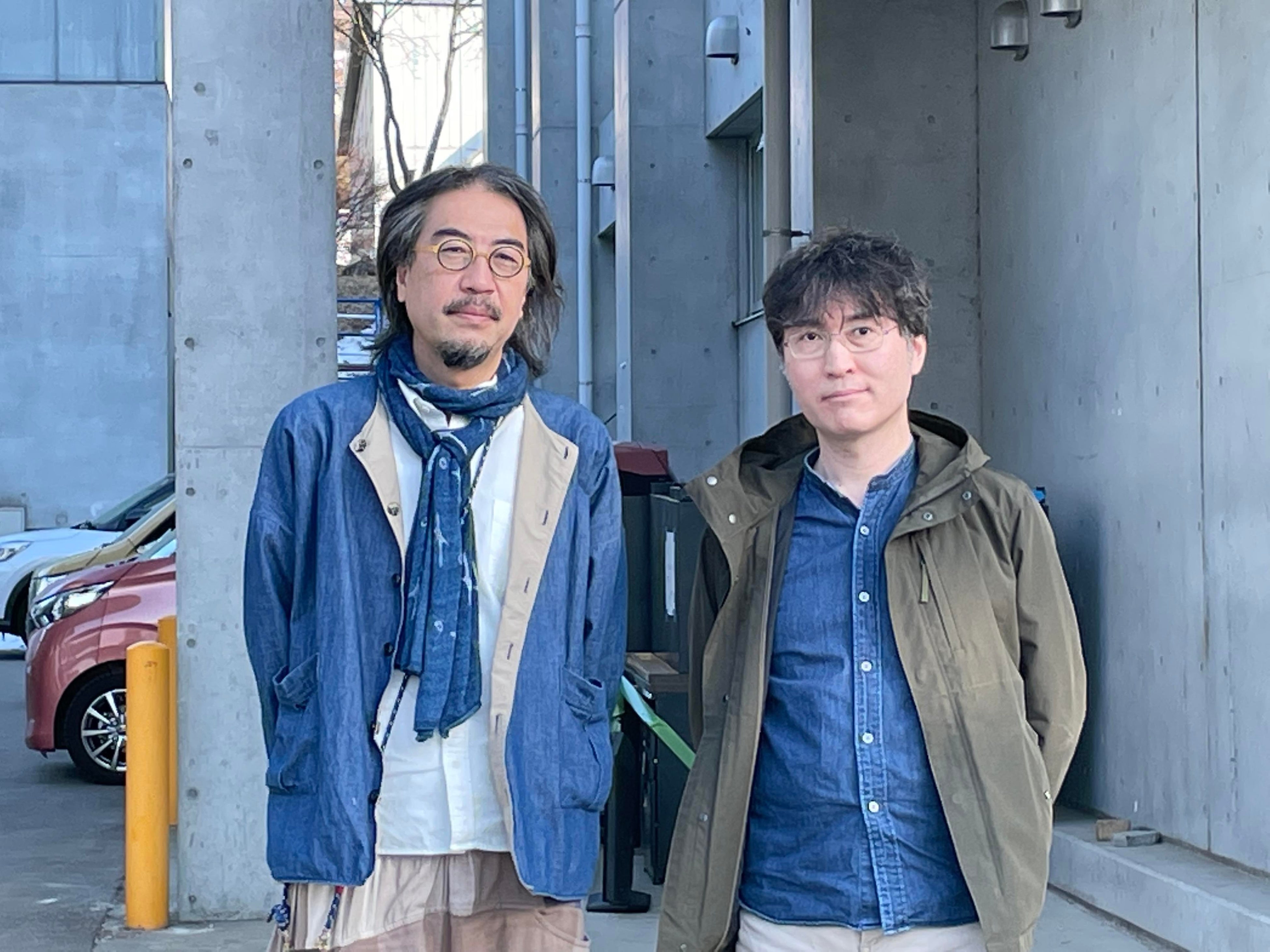 三瀬夏之介（左）、鴻崎正武（右）