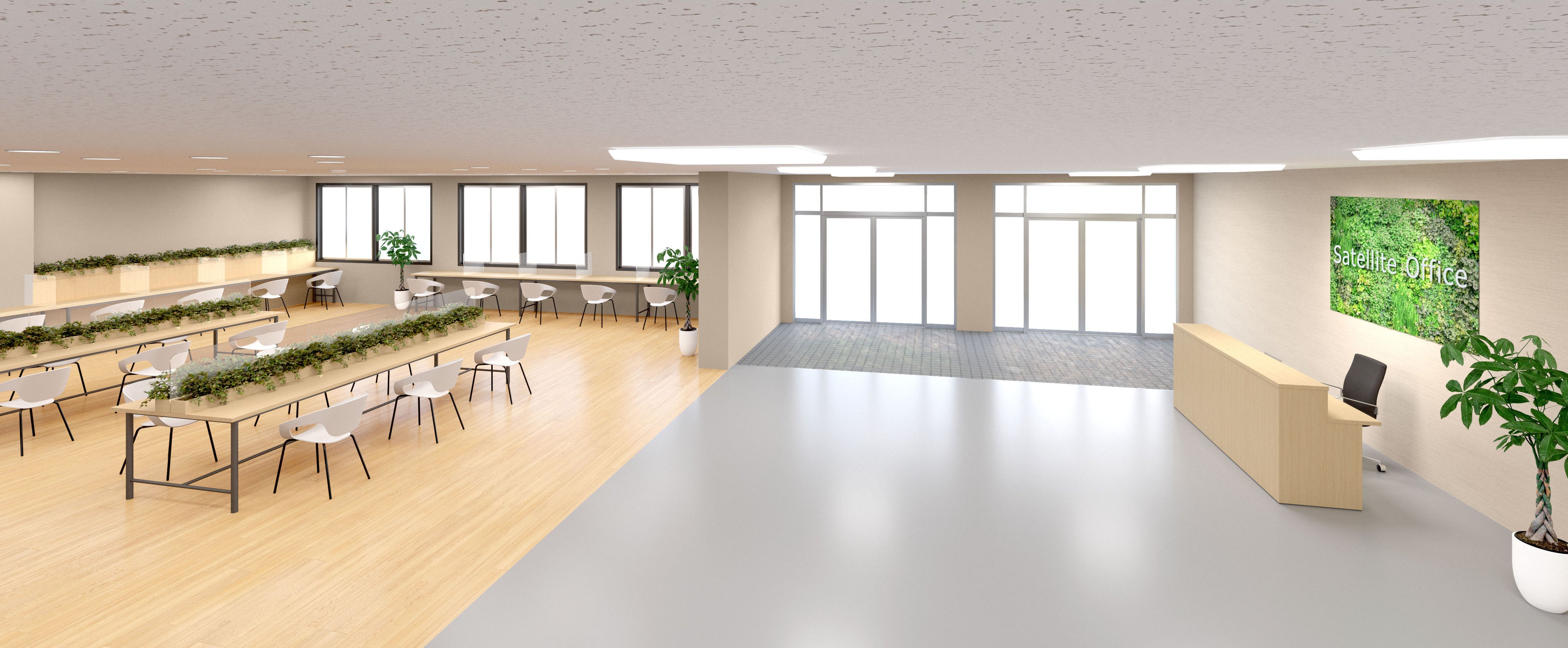 新サテライトオフィス内装（イメージ）