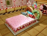 ▲甘い夢のイチゴケーキベッド