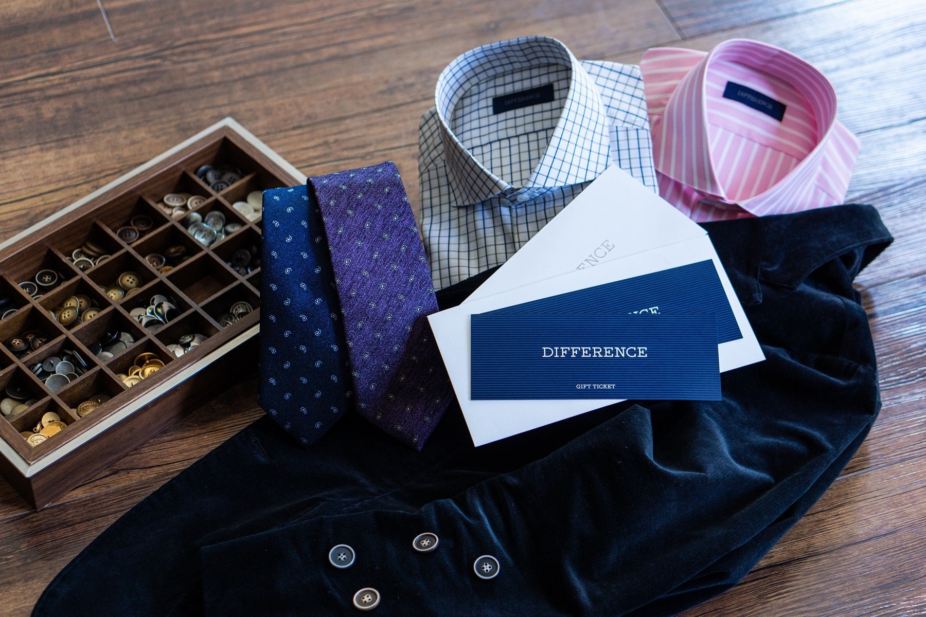 オーダースーツ「DIFFERENCE」 ギフトチケット Platino (110,000円分）