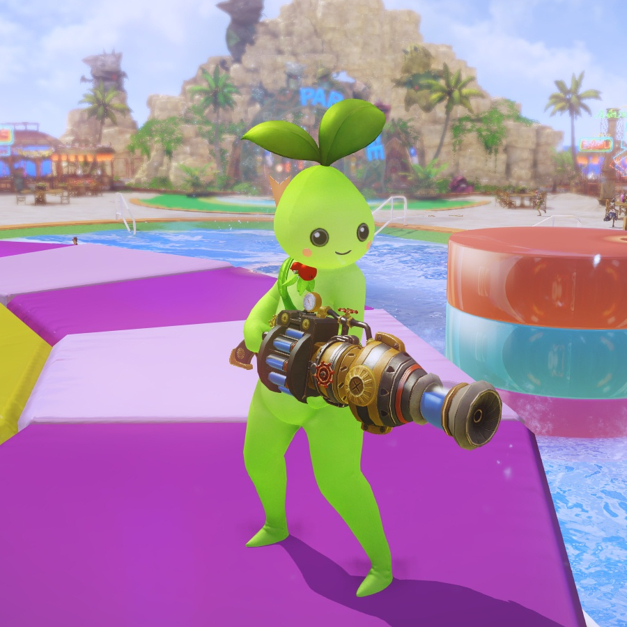 ▲アトラクションで使用するアイテム 「ウォータープロ」